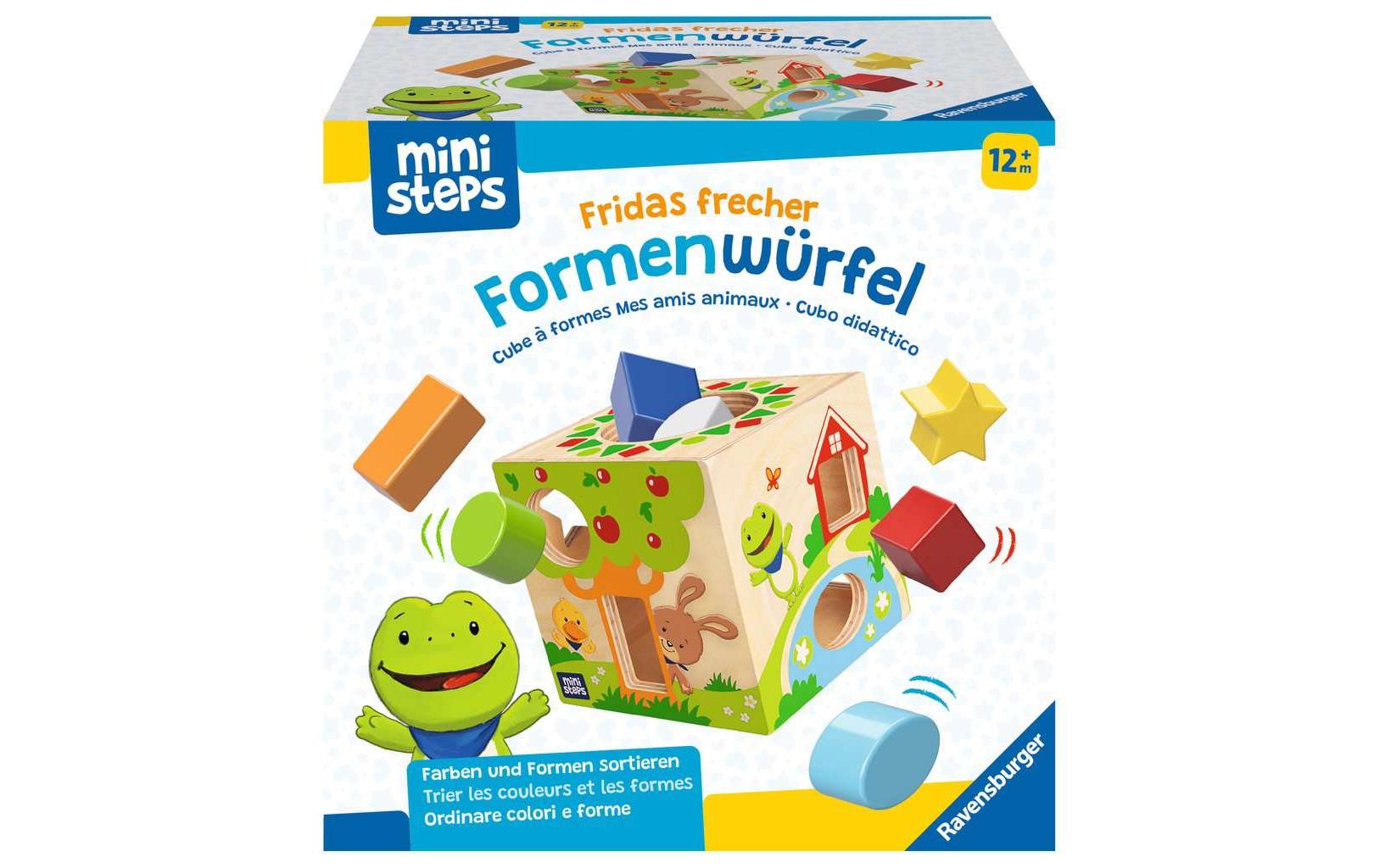 Ravensburger ministeps: Fridas frecher Formenwürfel