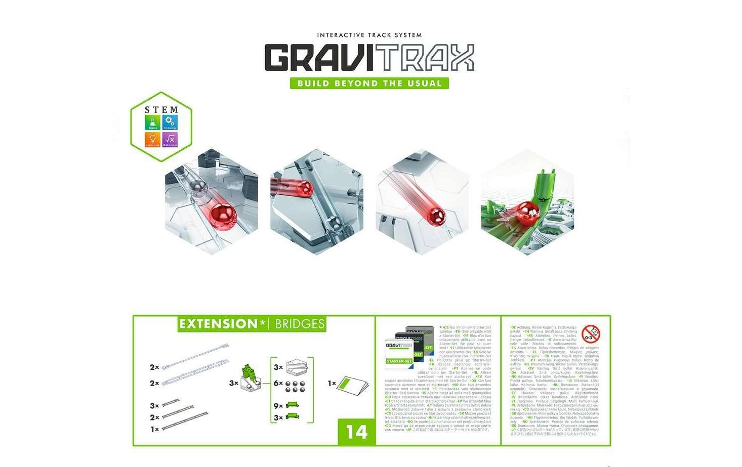 Ravensburger Kugelbahn Zubehör GraviTrax Extension Bridges