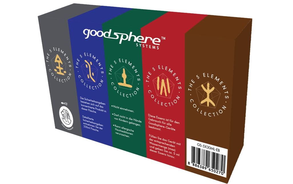 Goodsphere Duftöl-Set Elements Beginners, 5 x 30 ml