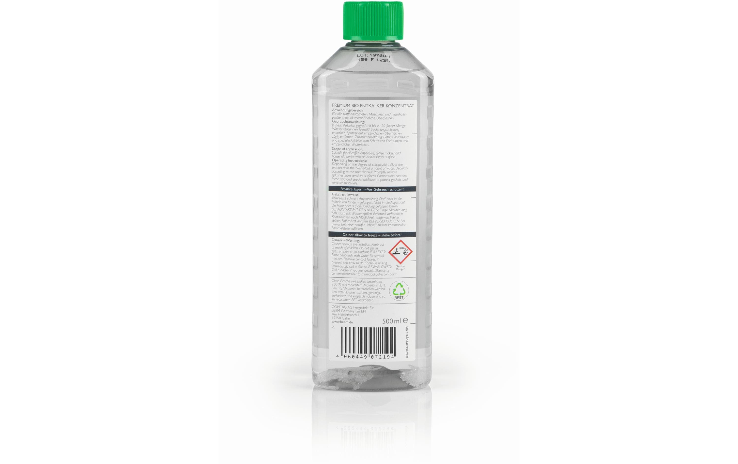 BEEM Entkalkungsmittel Premium Bio Konzentrat 500 ml