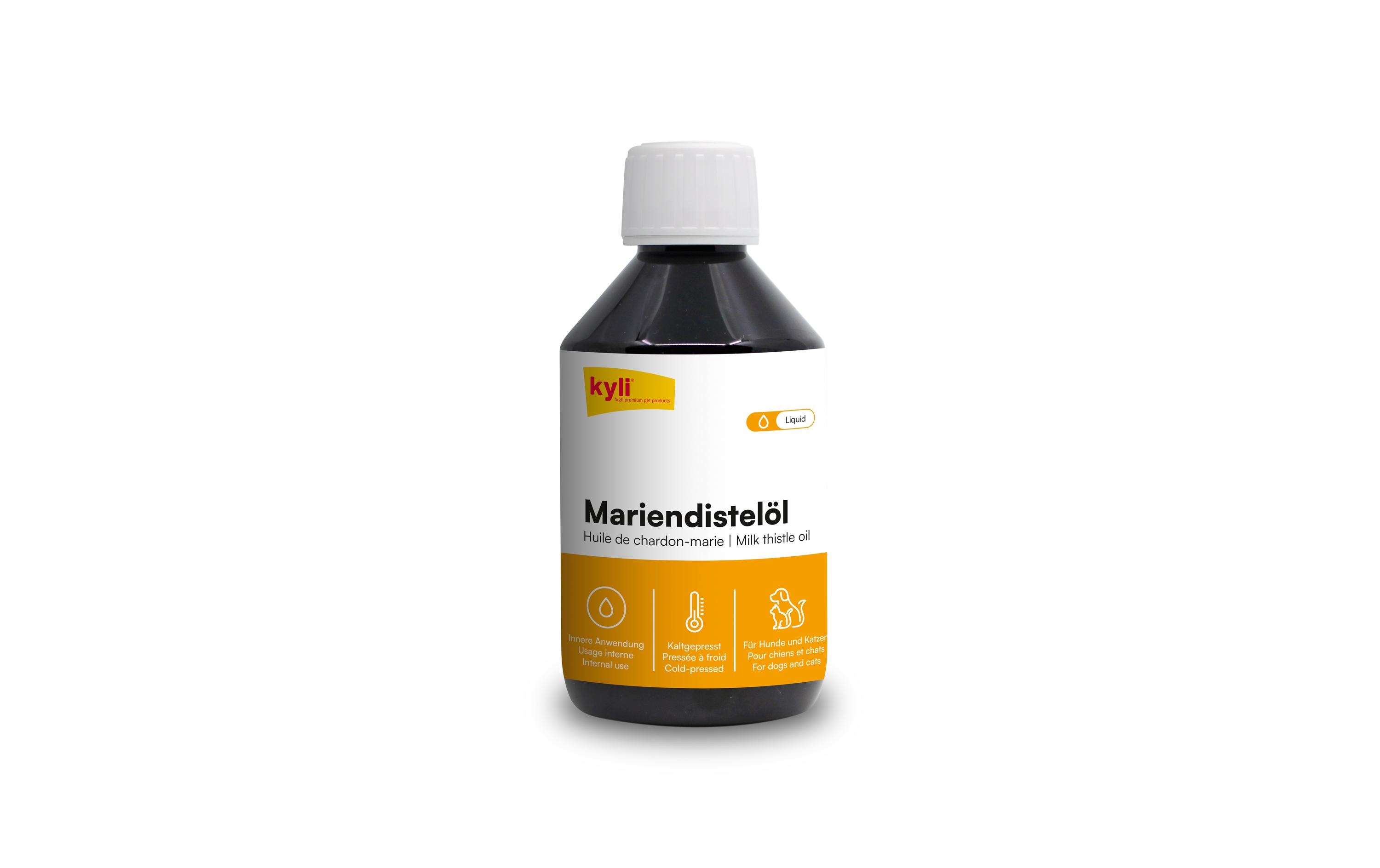 kyli Hunde-Nahrungsergänzung Mariendistelöl, 250 ml