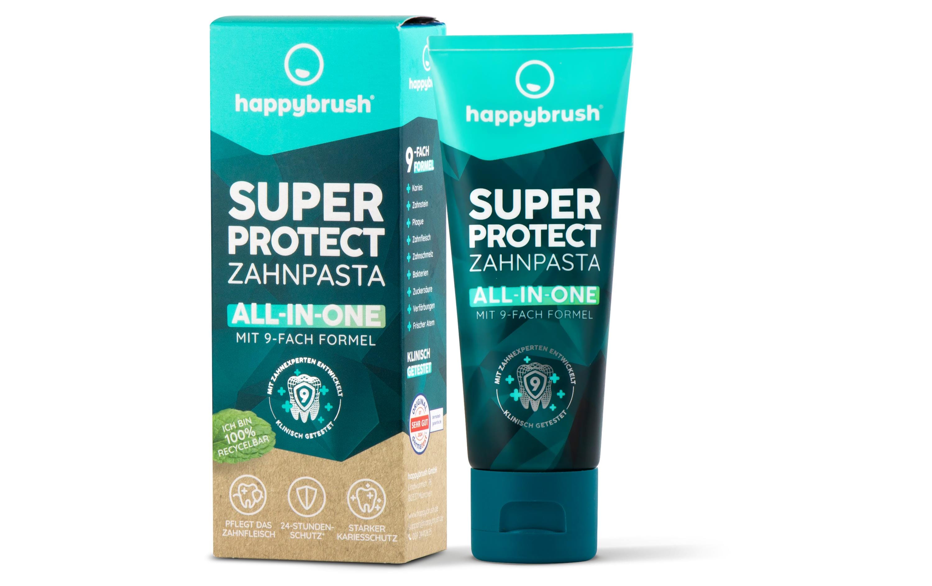 happybrush Zahnpasta Super Protect 75 ml