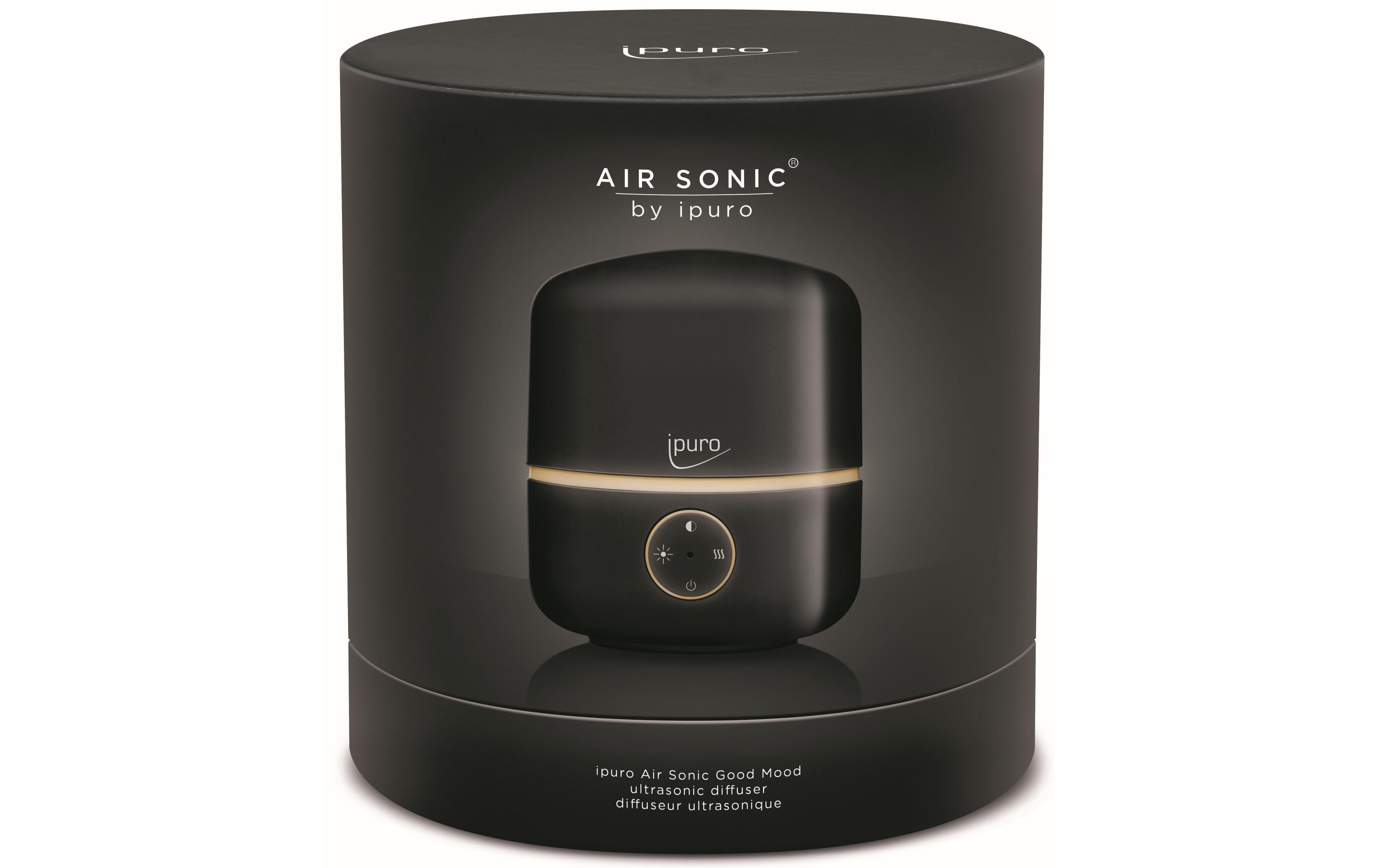 ipuro Aromavernebler Air Sonic Good Mood Schwarz