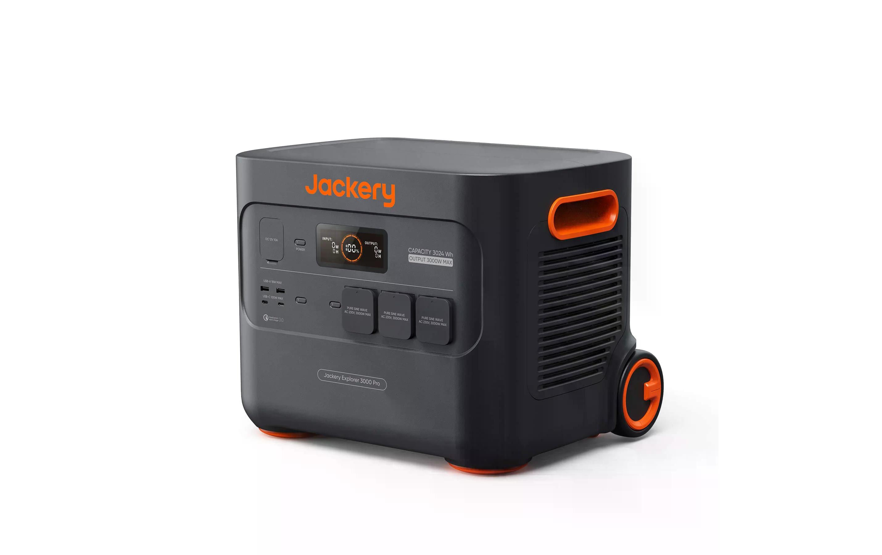 Jackery Power Station Kit Explorer 3000 Pro + 2x Saga 200W, 3024 Wh