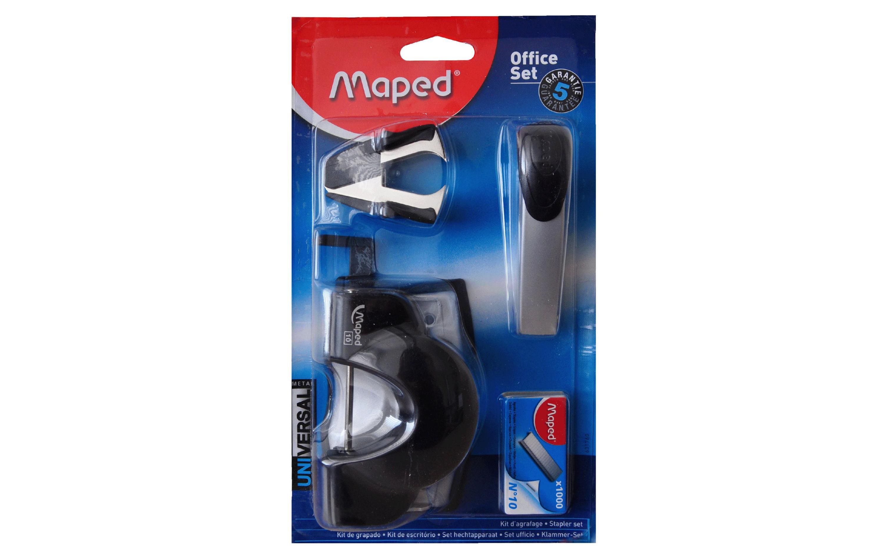 maped Locher Universal Büro Set Schwarz