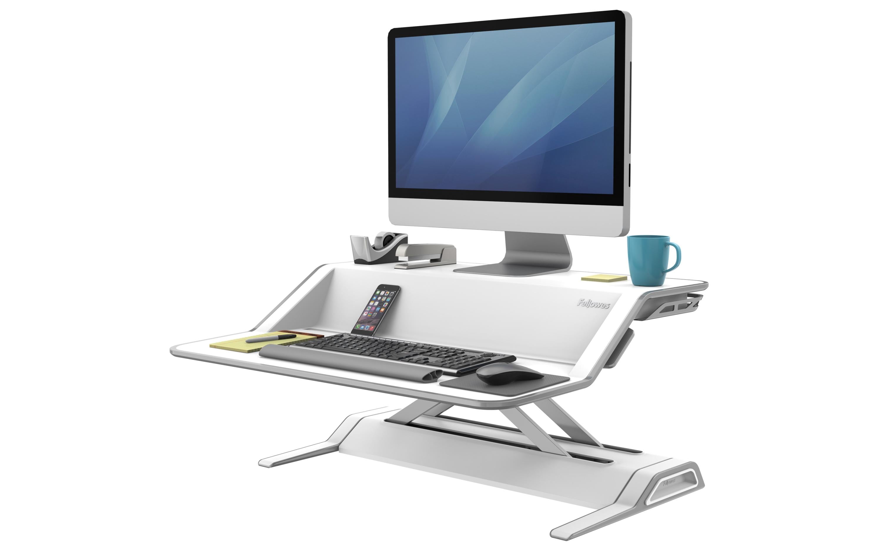 Fellowes Workstation Lotus Weiss