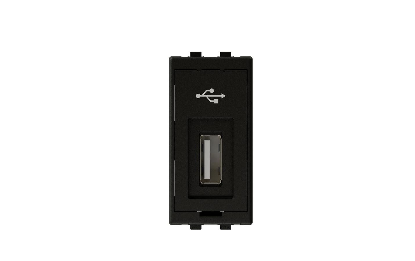 max connect Modul 45 x 22.5 mm, 1x USB-A 3.0, Anthrazit