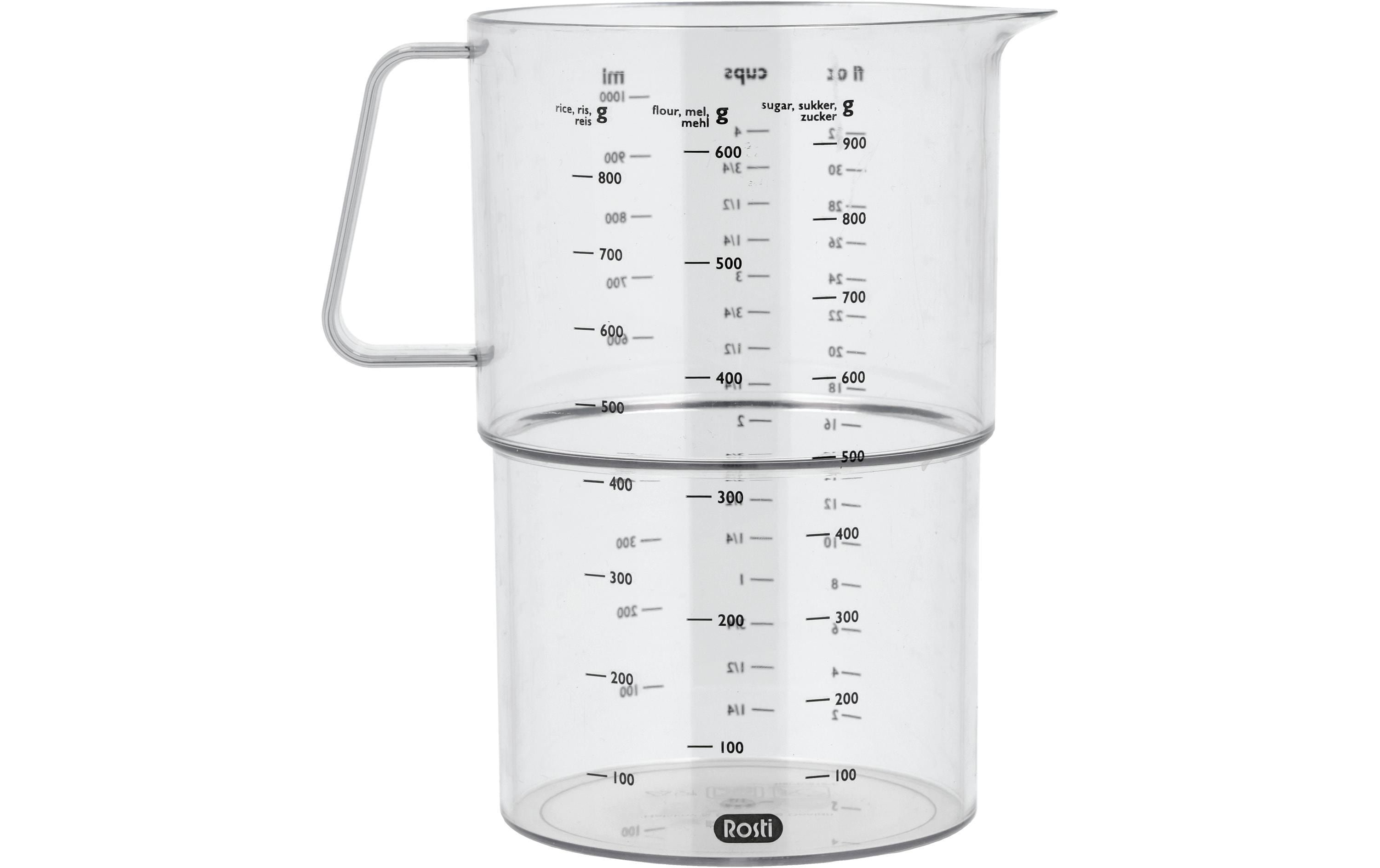 Rosti Messbecher Mensura 10 dl, Transparent