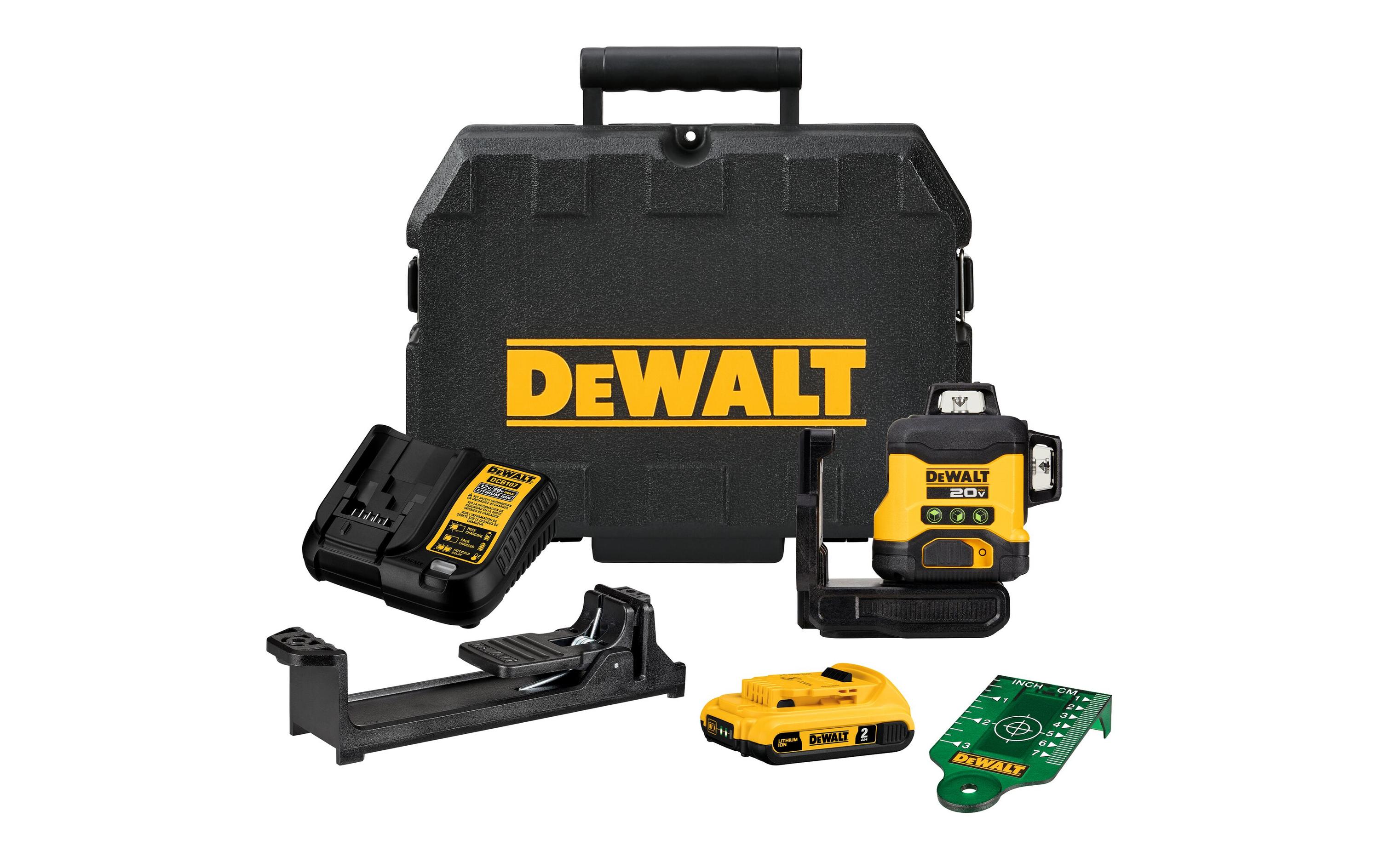 DeWalt Akku-Linienlaser 18 V, 3x 360 °, 40 m