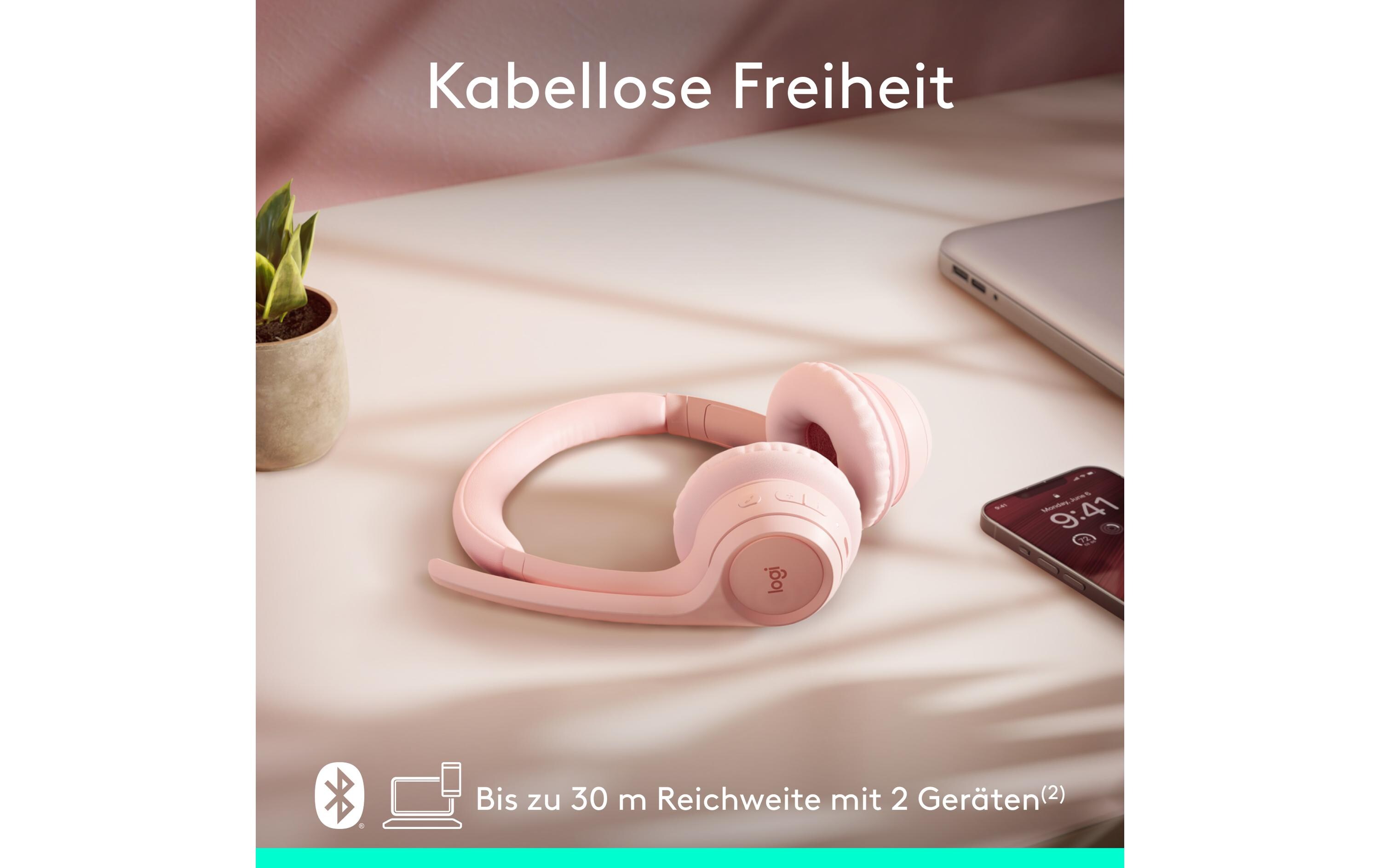 Logitech Headset Zone 300 Rose