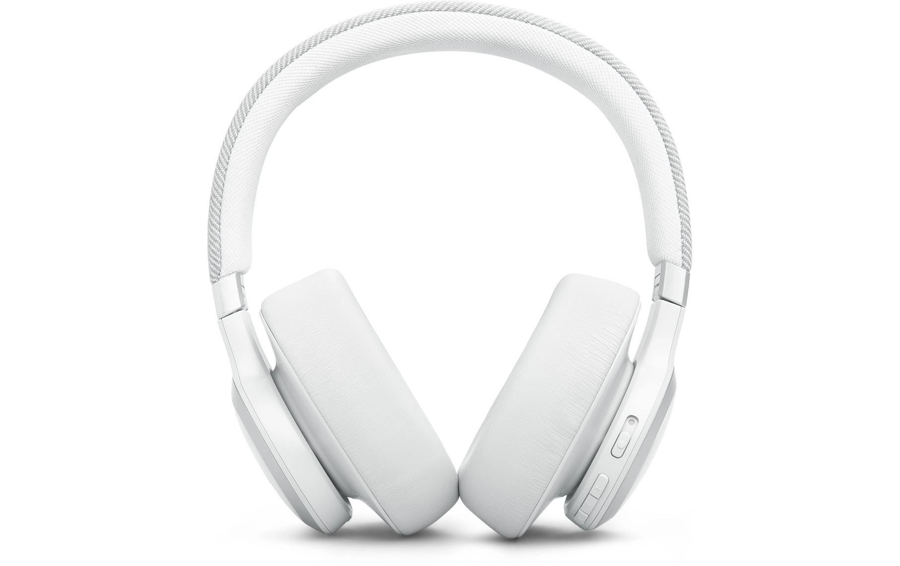 JBL Wireless On-Ear-Kopfhörer Live 770NC Weiss