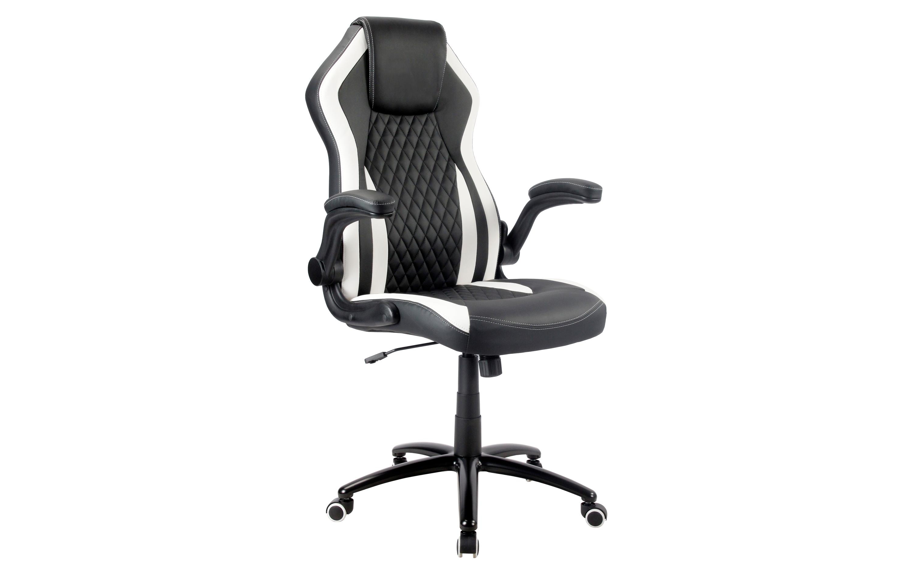 Racing Chairs Gaming-Stuhl CL-RC-BW-2 Schwarz/Weiss