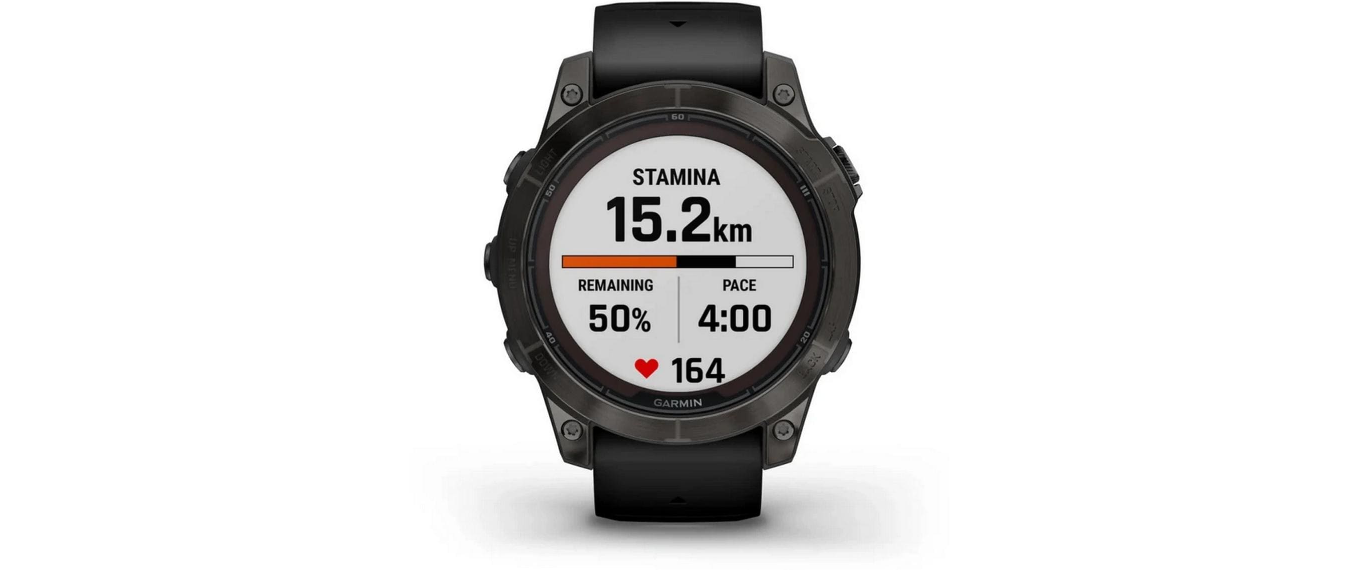 GARMIN Sportuhr Fenix 7 Pro Sapphire Solar Edition Anthrazit