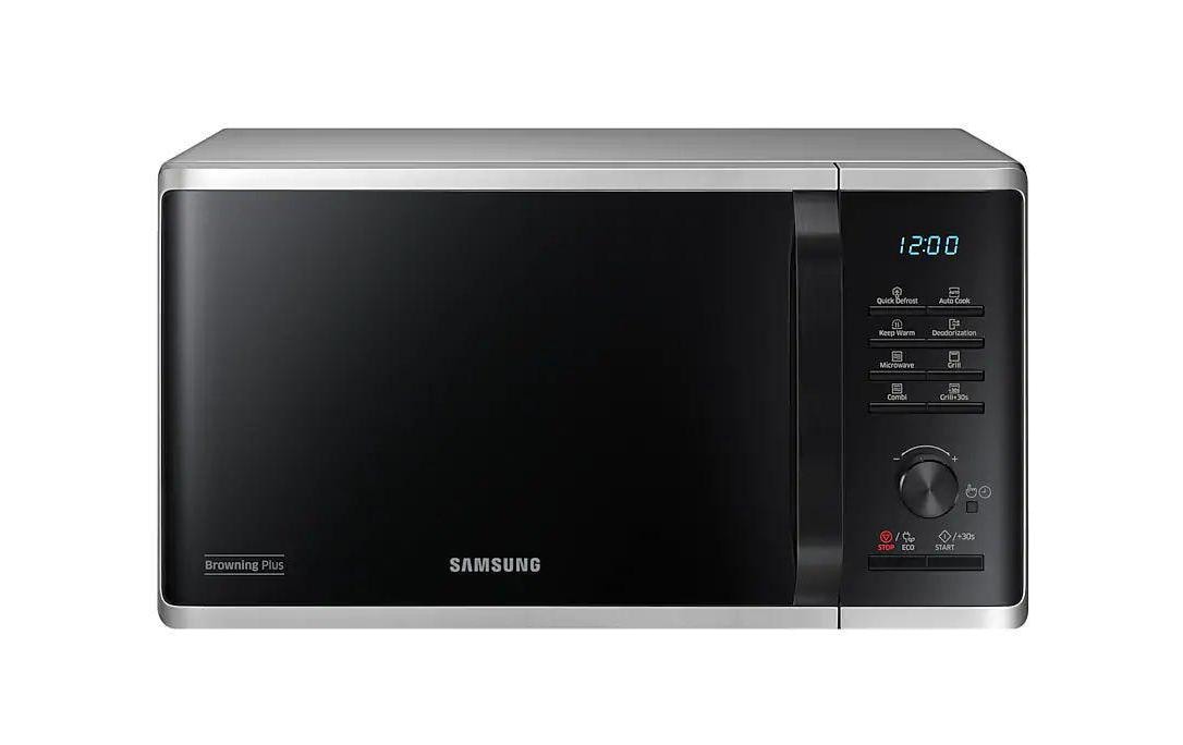 Samsung Mikrowelle mit Grill MG23K3505AS/SW Silber