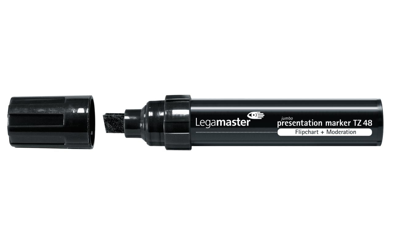 Legamaster Flipchart-Marker TZ48 Schwarz