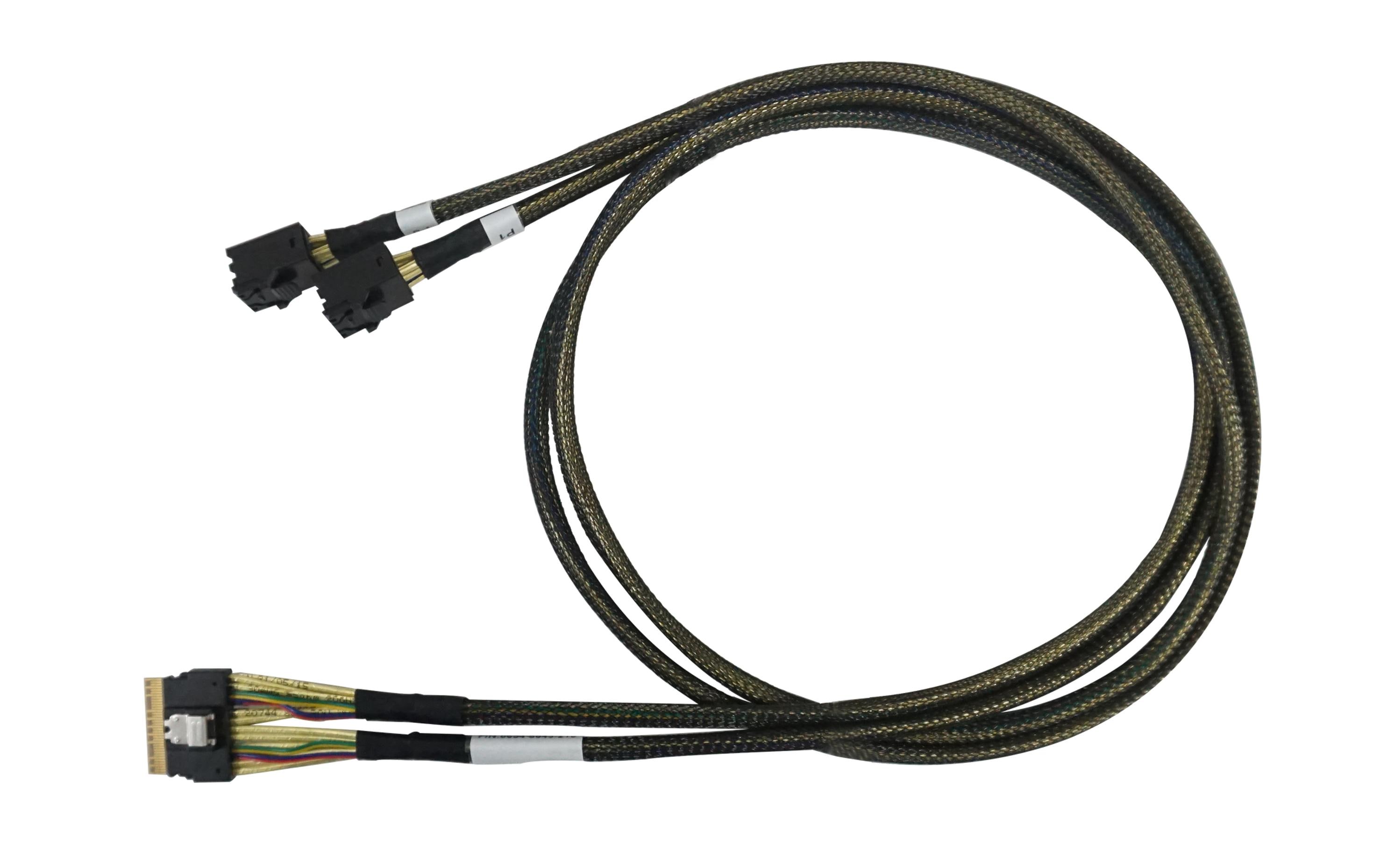 Highpoint SAS-Kabel SFF-8654 - 2x SFF-8643 100 cm