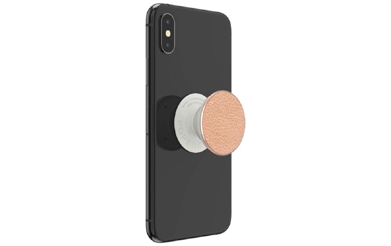 PopSockets Halterung Premium Vegan Leather Rose Gold