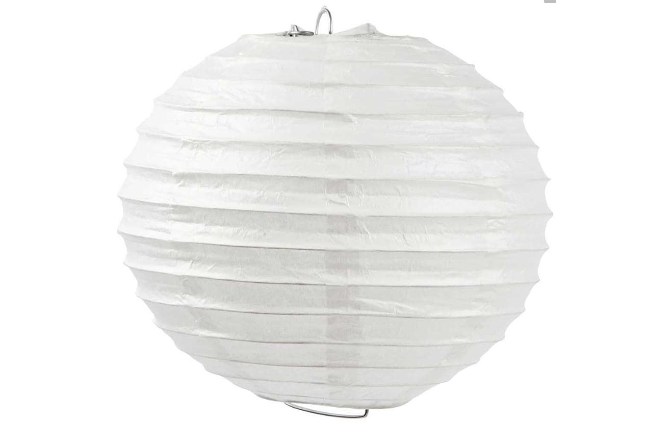 Creativ Company Lampion Ø 20 cm Weiss, 1 Stück