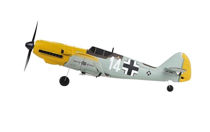 TOP-RC Warbird Mini BF-109 450 mm, Gelb, RTF