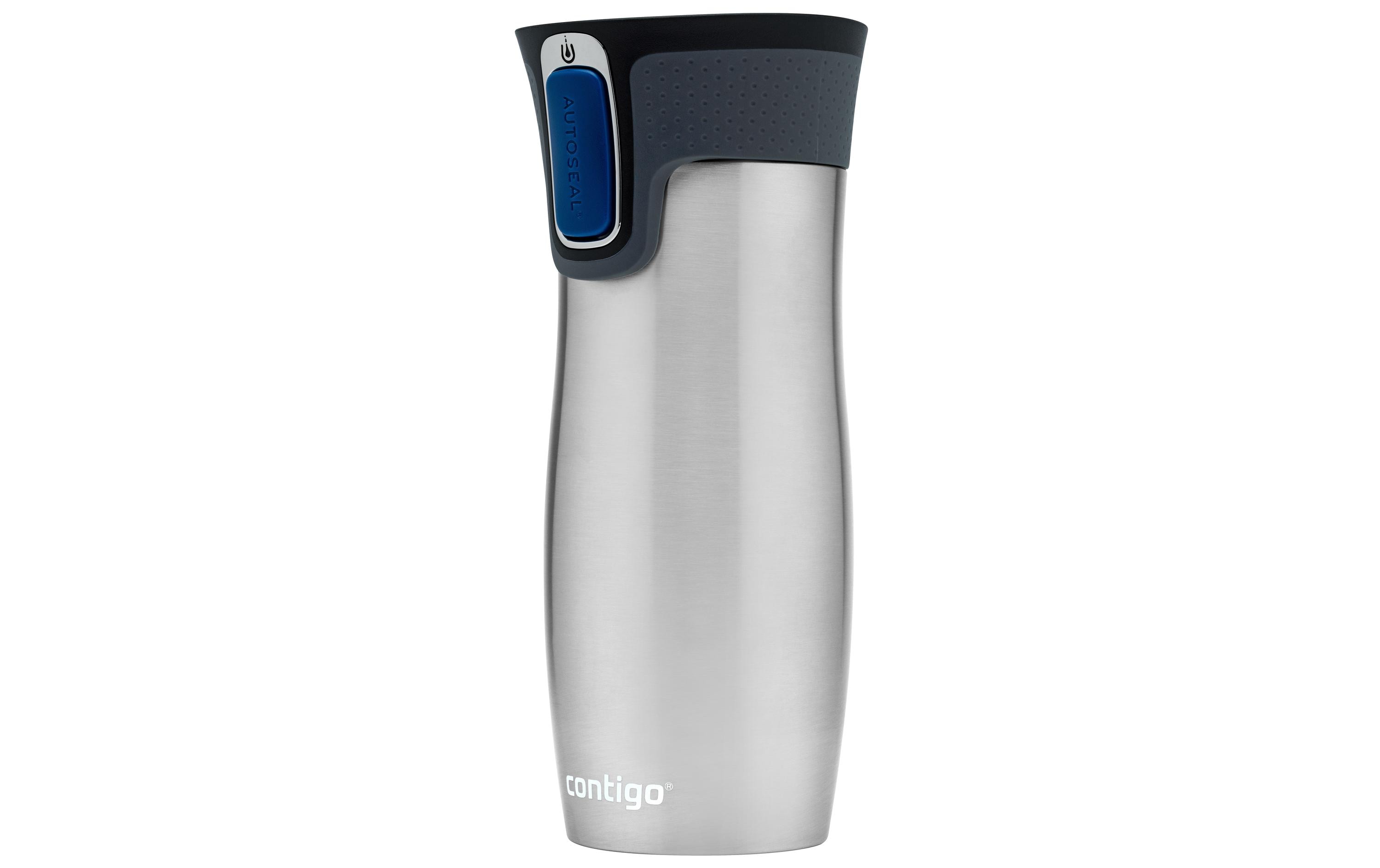 Contigo Thermobecher West Loop 470 ml, Silber