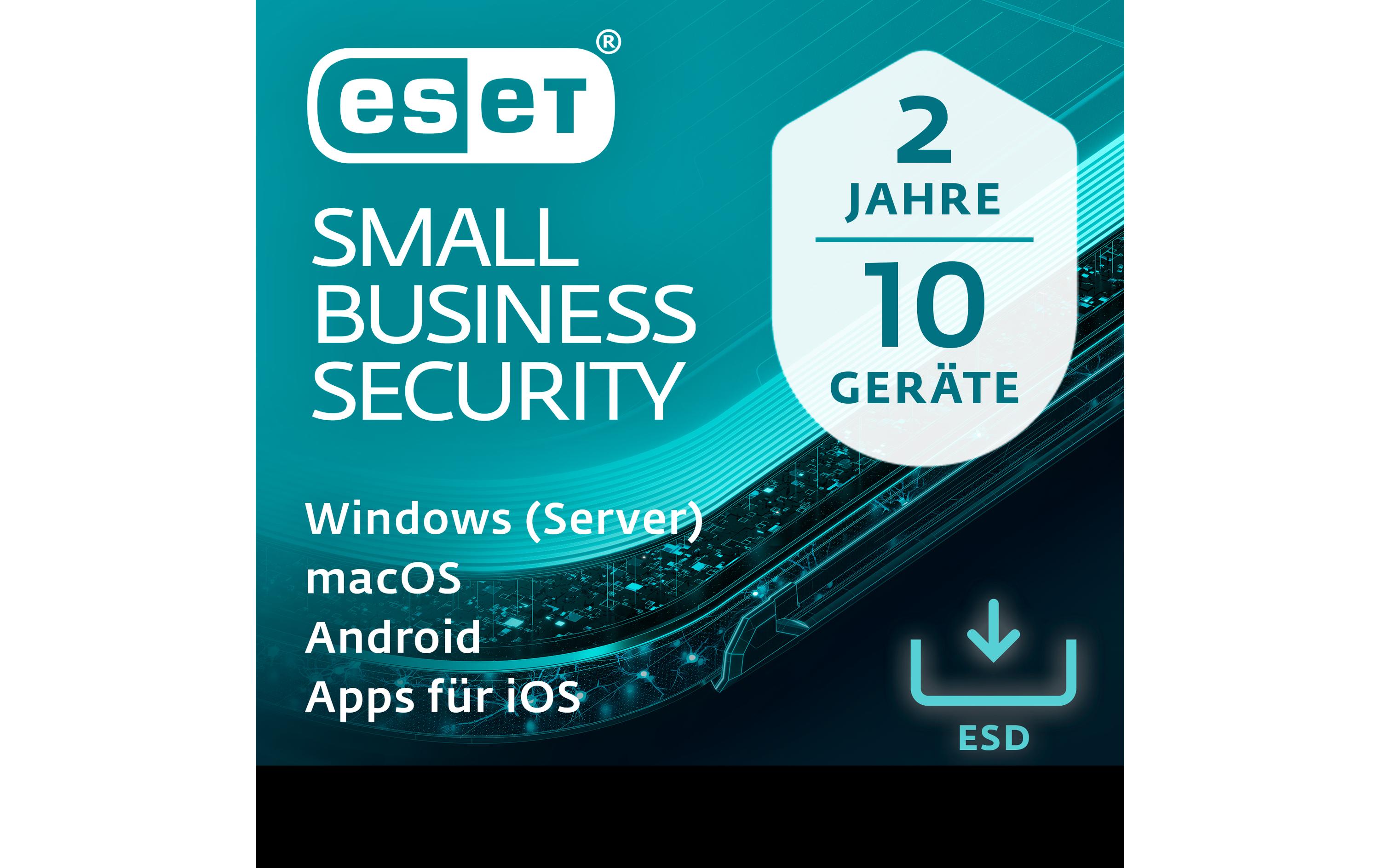 ESET Small Business Security ESD, Voll., 10 User, 2 Jahre, ML