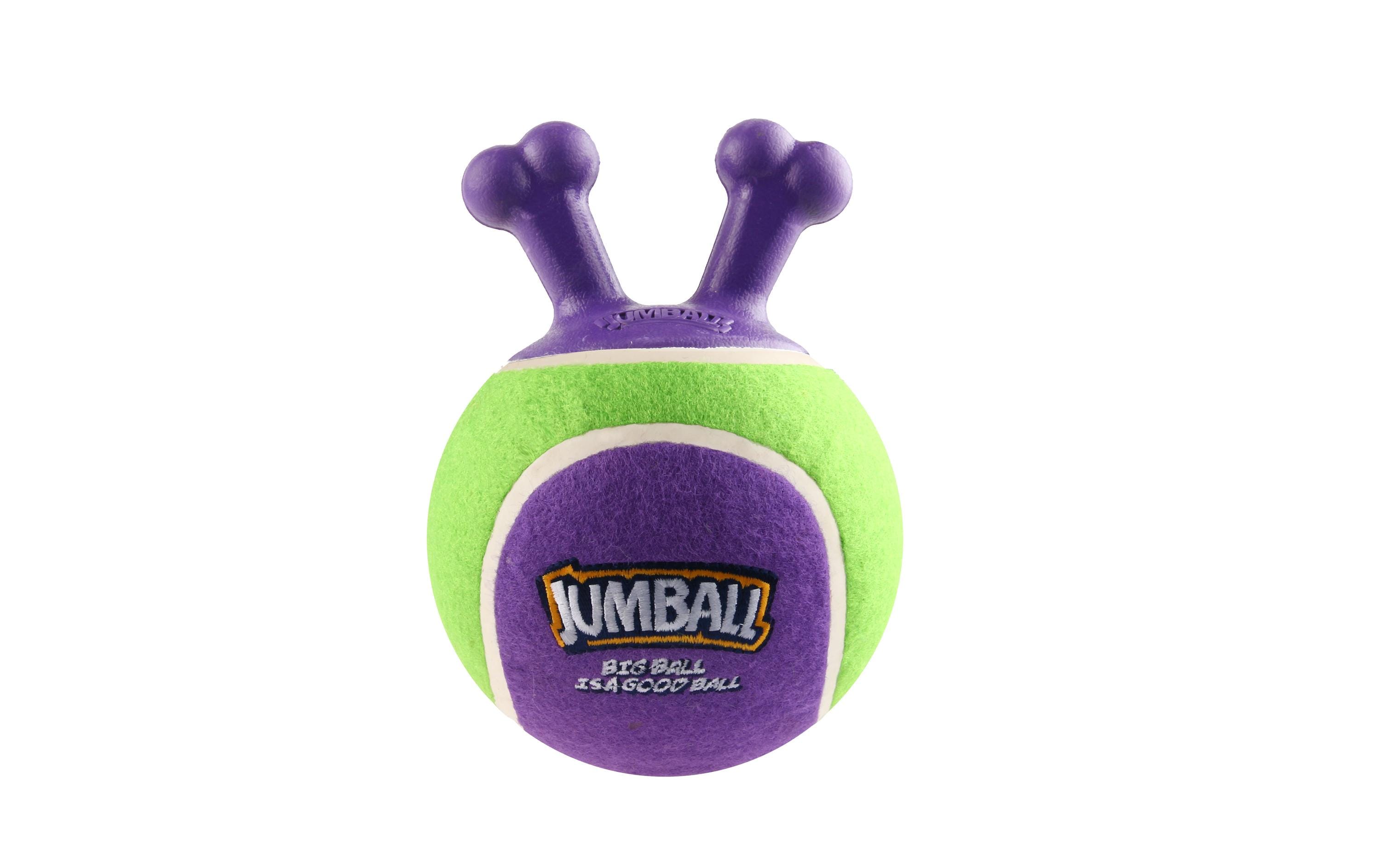 GiGwi Hunde-Spielzeug Jumpball, Tennis Ball, Grün/Violett