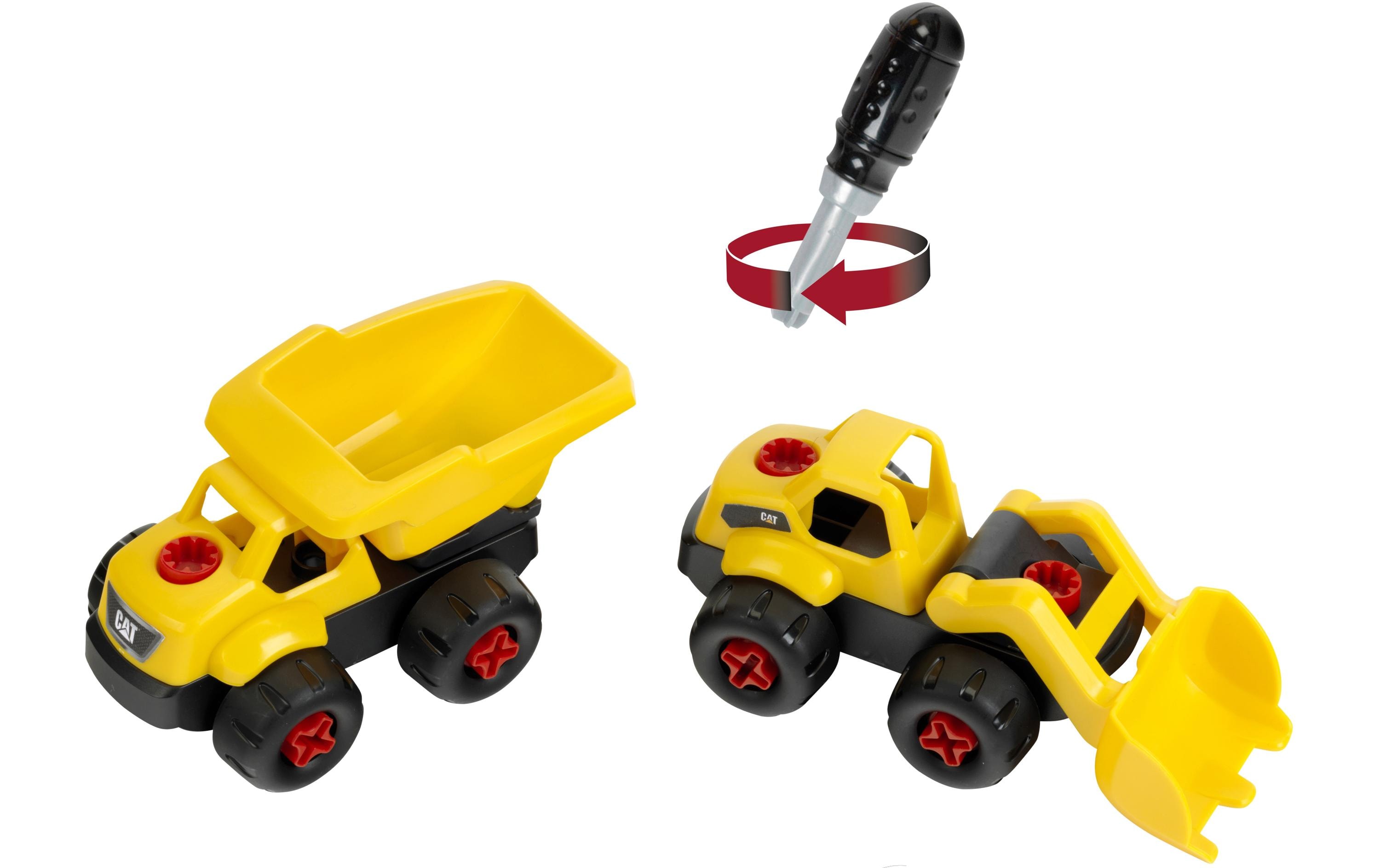 Klein-Toys Caterpillar Schraubtruck 4-in-1