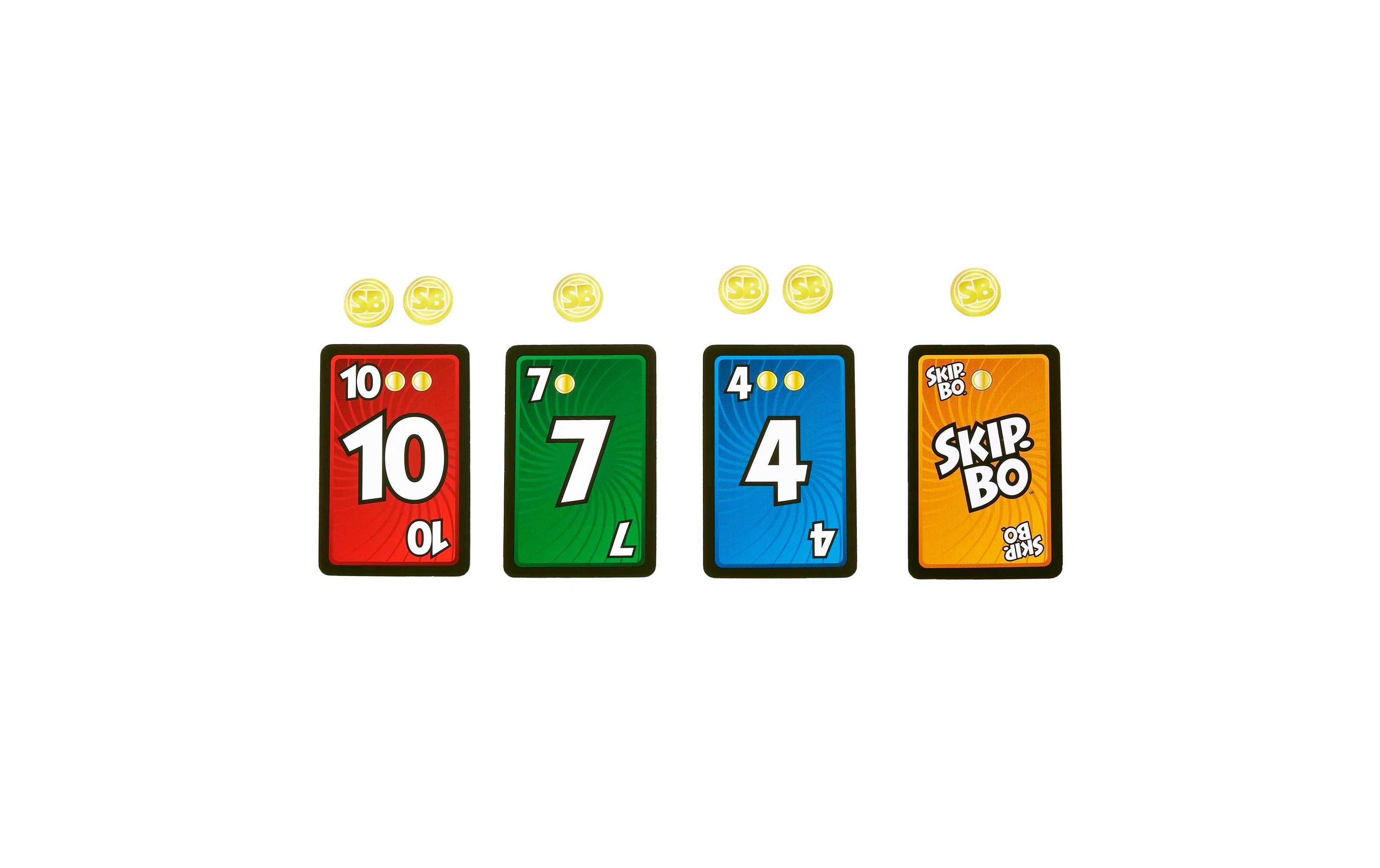 Mattel Spiele Kartenspiel Skip-Bo Masters