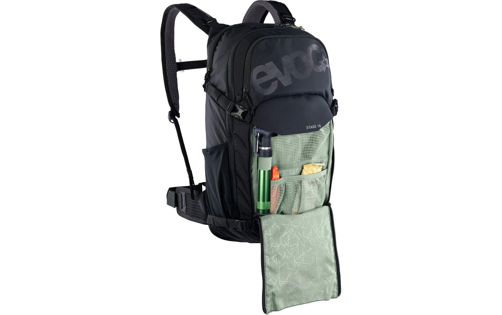 evoc Rucksack Stage 18 l, Schwarz