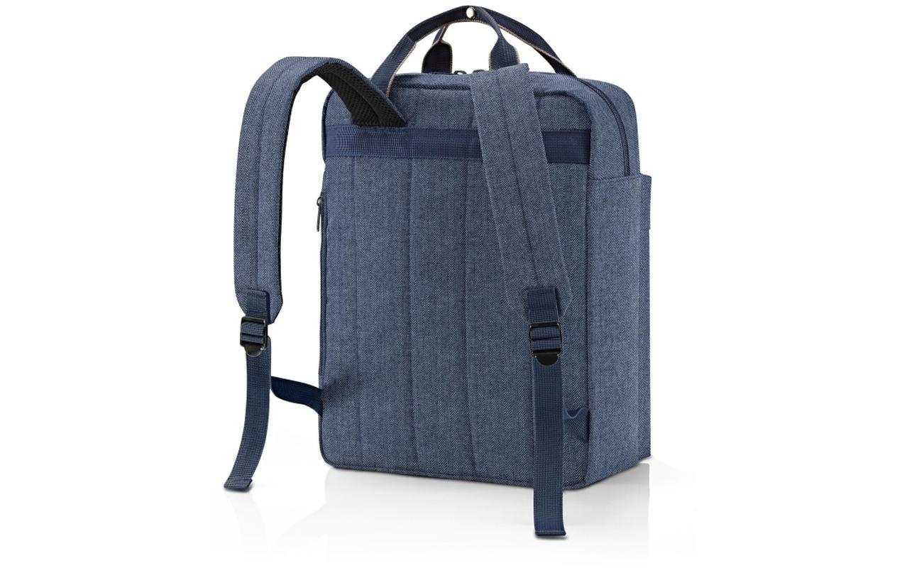 Reisenthel Rucksack Allday M Herringbone Dark Blue