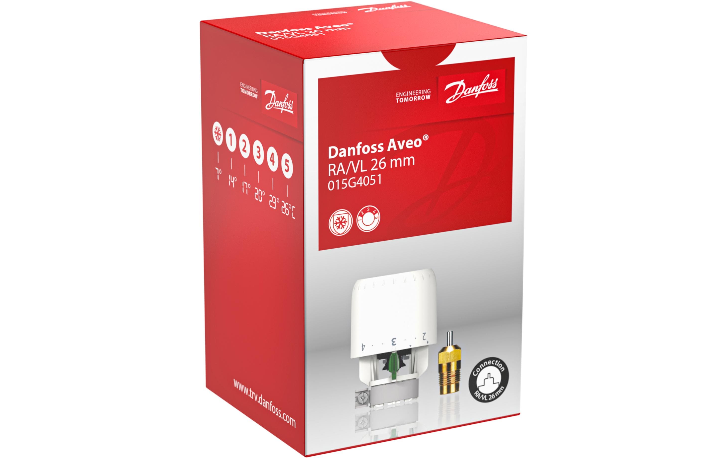 Danfoss Smarter Thermostat Aveo, RA/VL