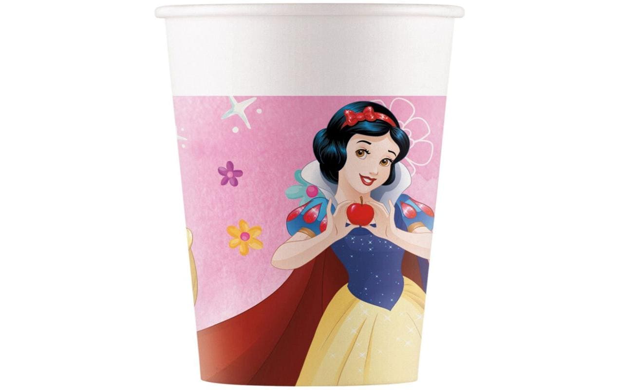 Amscan Einwegbecher Disney Schneewittchen 200 ml, 8 Stück