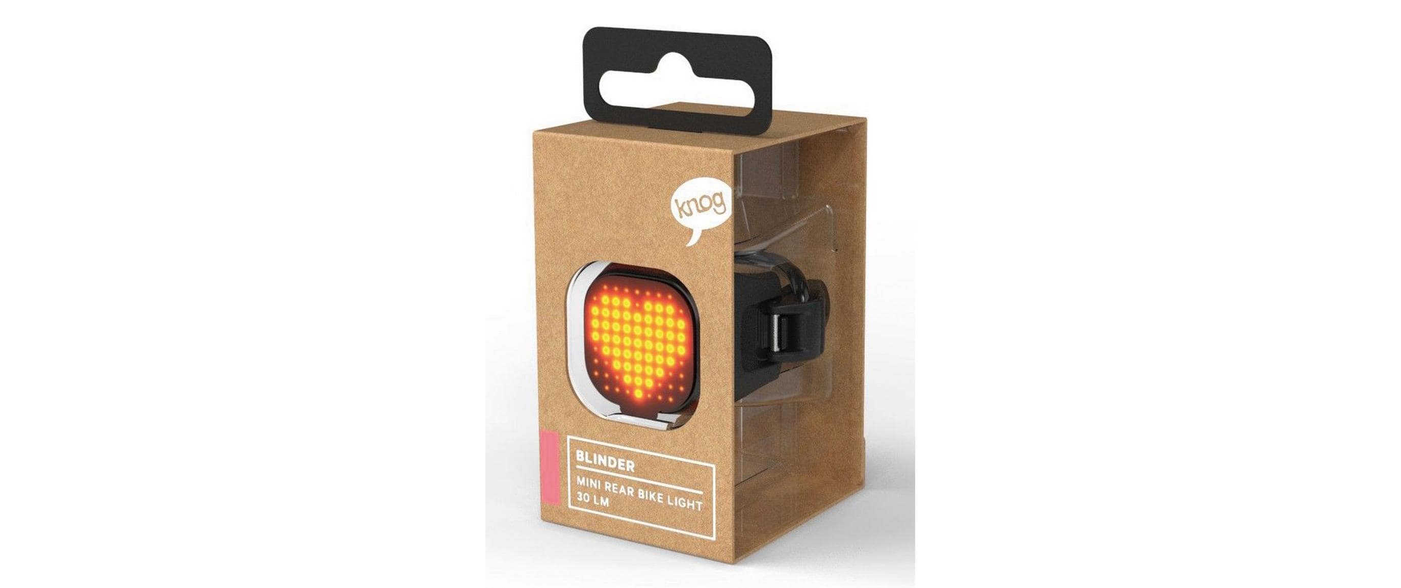 knog. Velolampe Blinder Mini Love Rücklicht, Schwarz