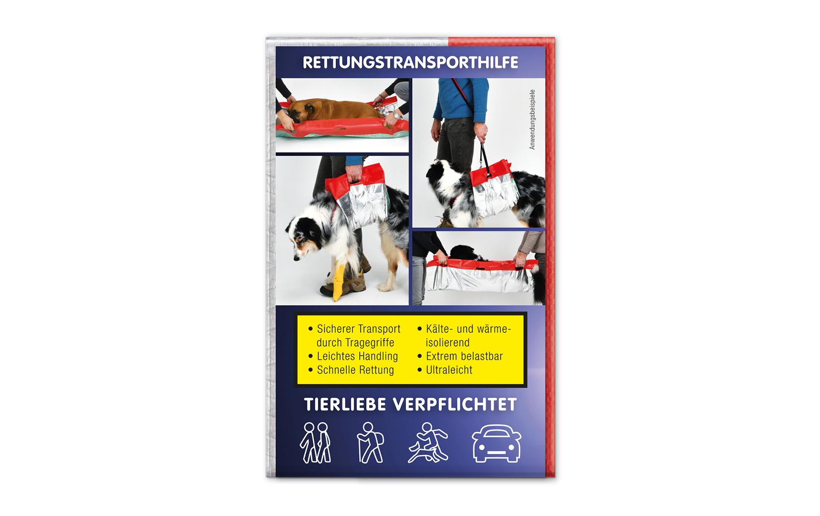 KNAUDER'S BEST Reise-Set SOS Hunde Rettungsdecke