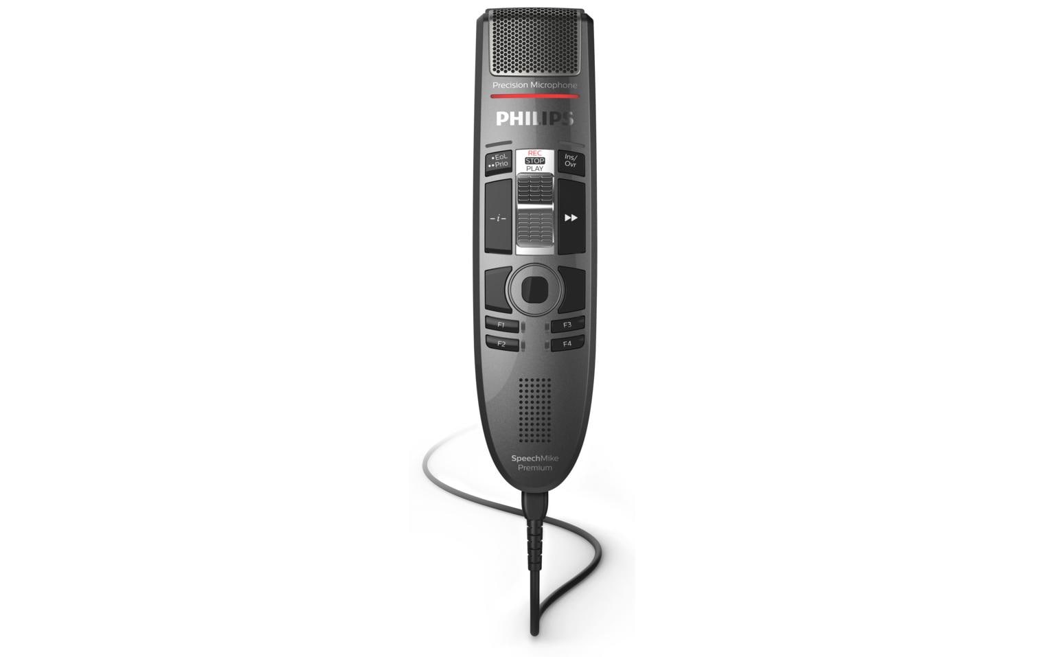 Philips Diktiermikrofon SpeechMike Pro Premium Barcode 3810