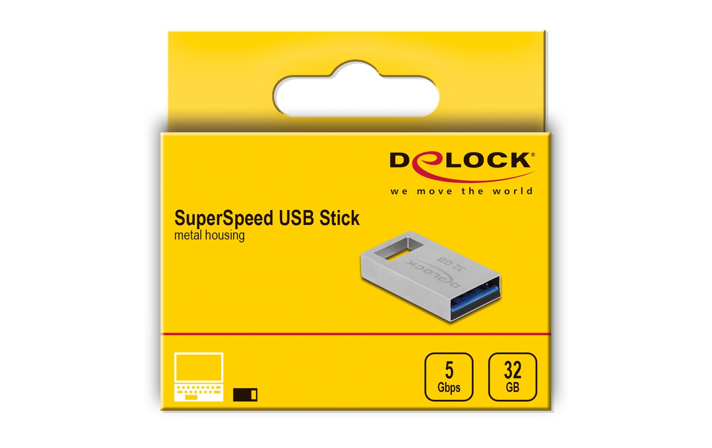 Delock USB-Stick 3.2 Gen 1 32 GB