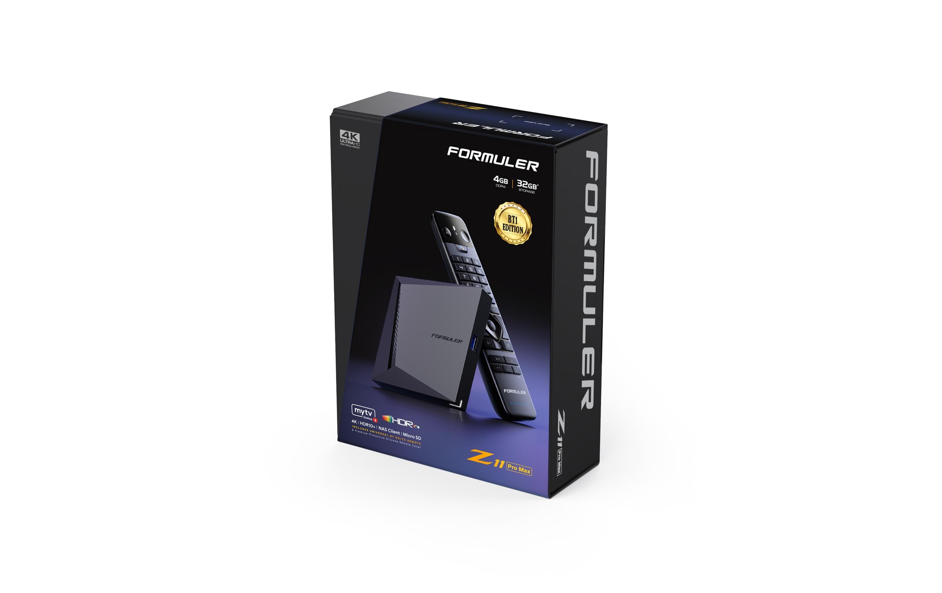 Formuler Mediaplayer / IPTV Player Z11 Pro Max BT1