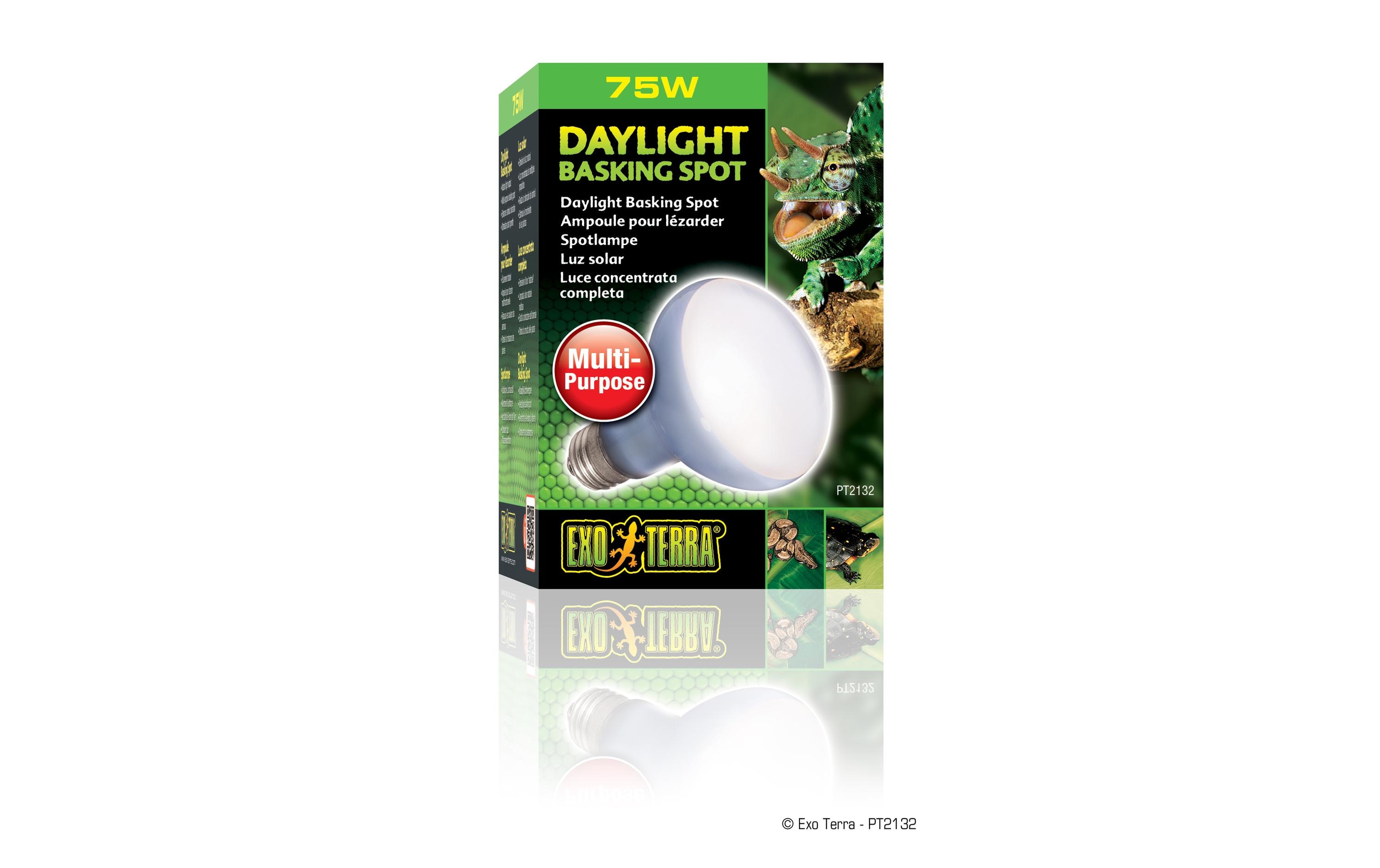 Exo Terra Terrarienlampe Daylight Basking Spot E27, R20/75W