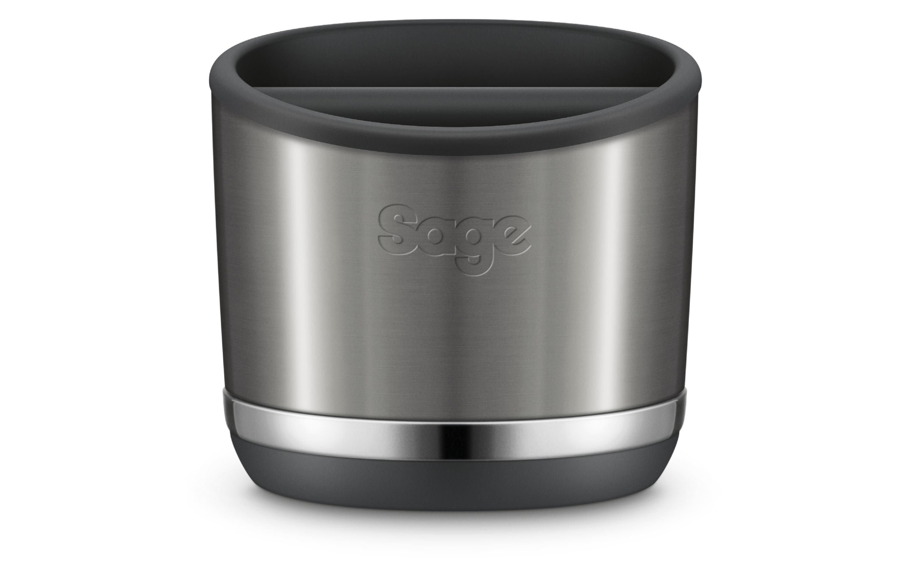 Sage Abklopfbehälter The Knock Box 10 Black Stainless Steel