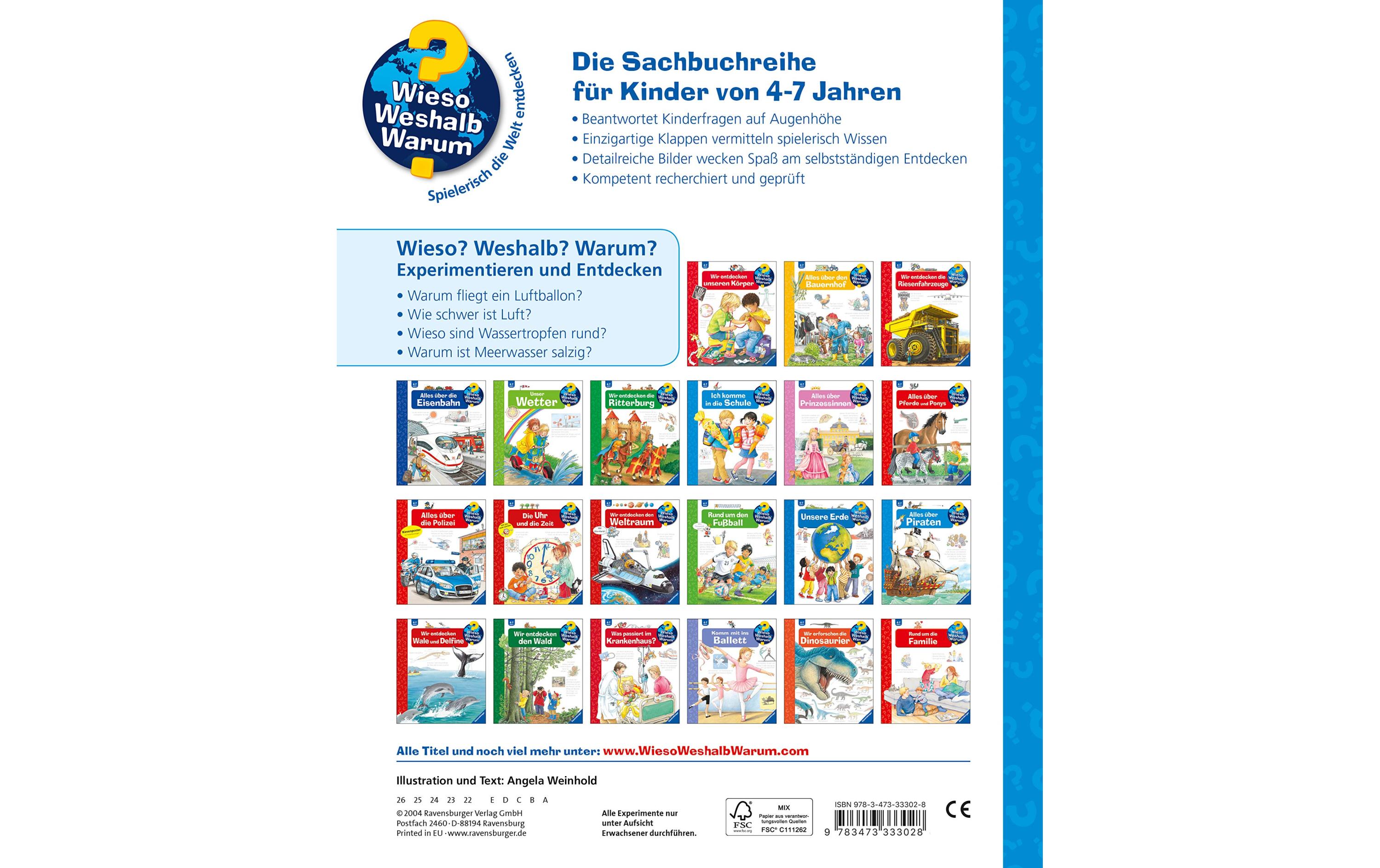 Ravensburger Kinder-Sachbuch WWW: Experimentieren und Entdecken