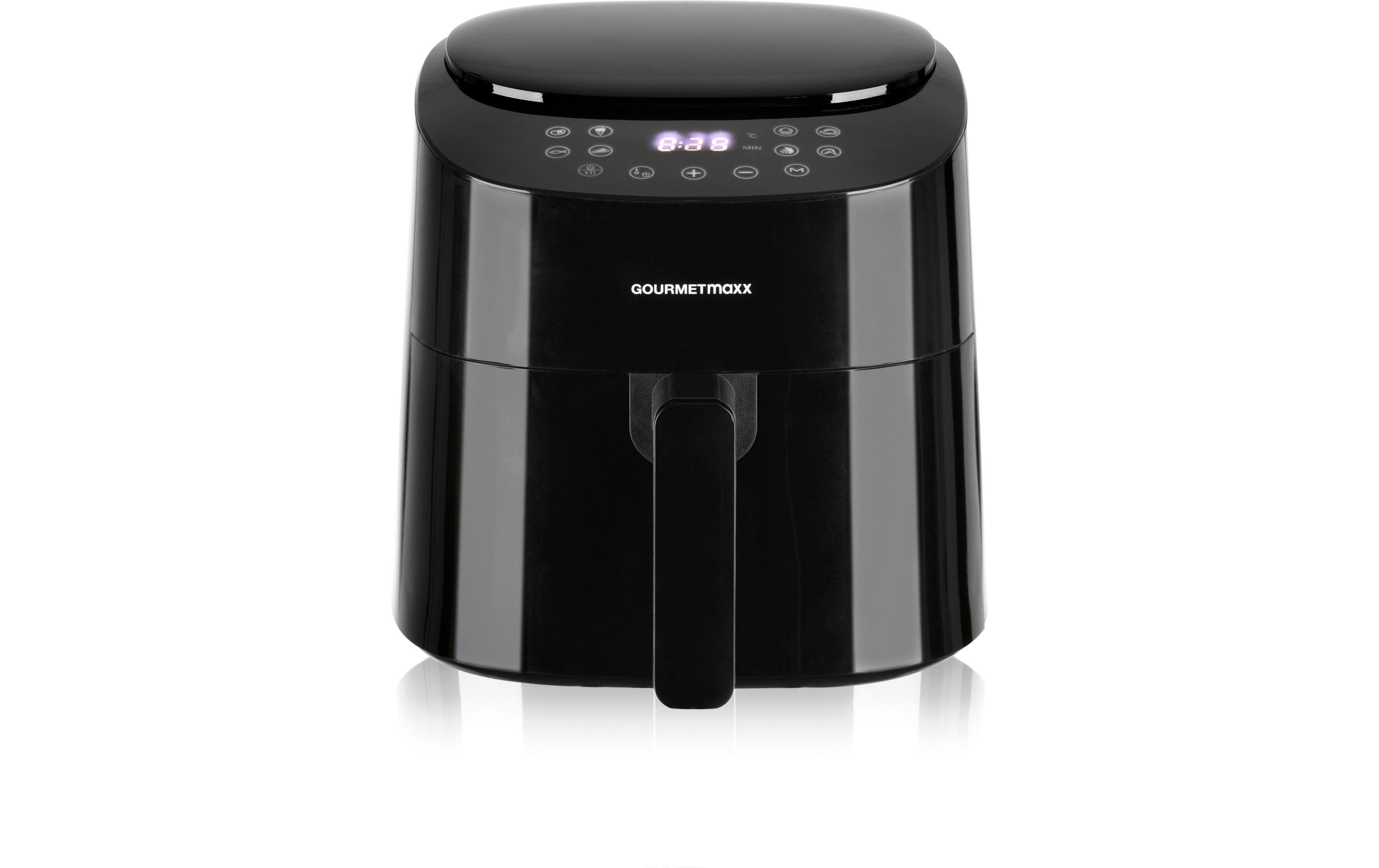 GOURMETmaxx Heissluft-Fritteuse Digital Schwarz