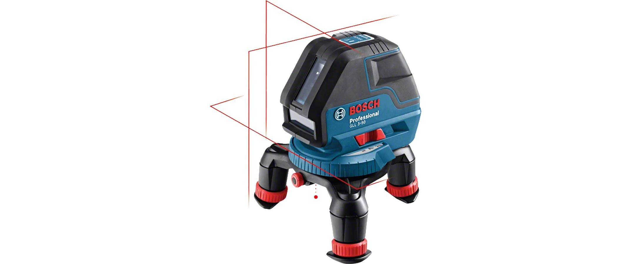 Bosch Professional Linienlaser mit L-BOXX, GLL 3-50, 10 m