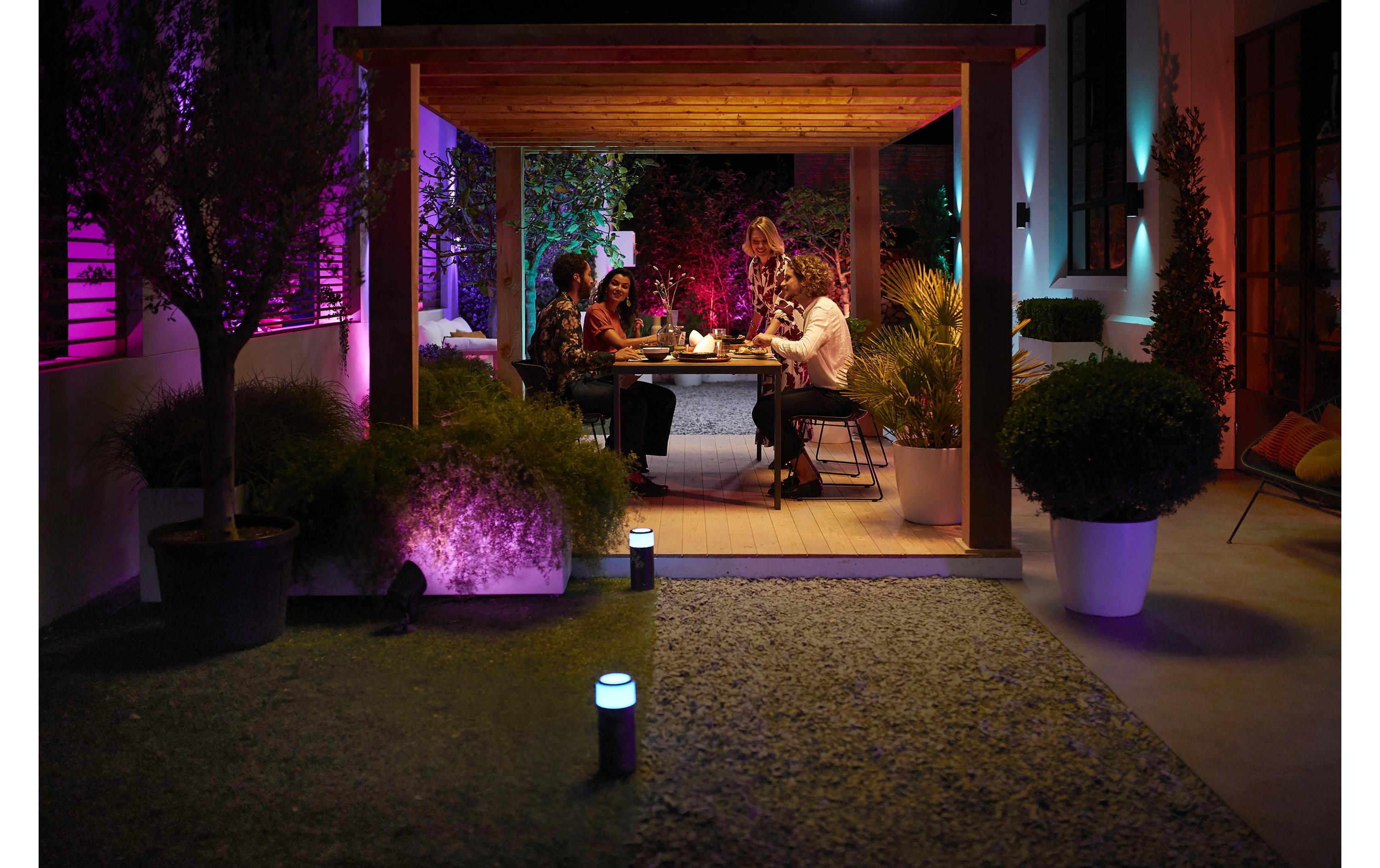 Philips Hue Zubehör Outdoor 2.5M Verlängerungskabel für 24 V Leuchten