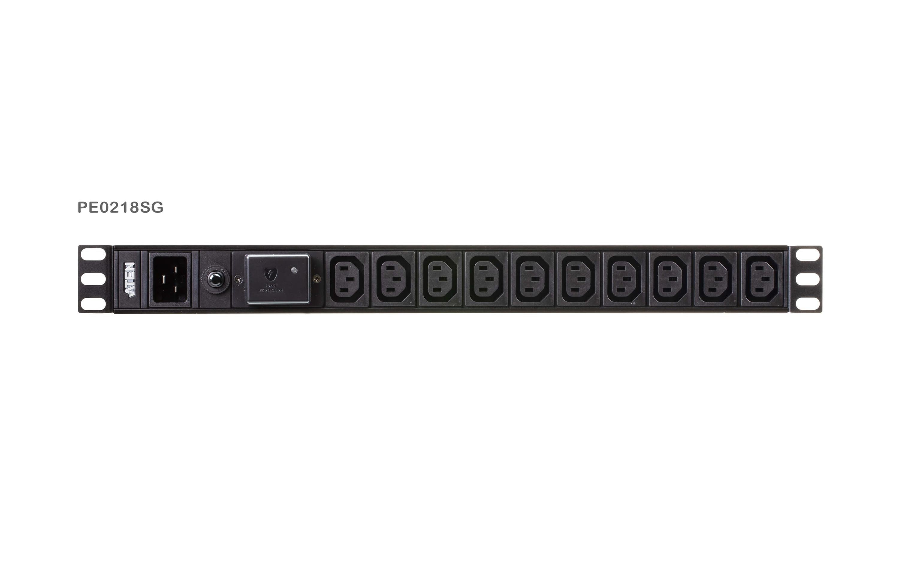 Aten Basis PDU PE0218SG 1U, 18 Port, 16A