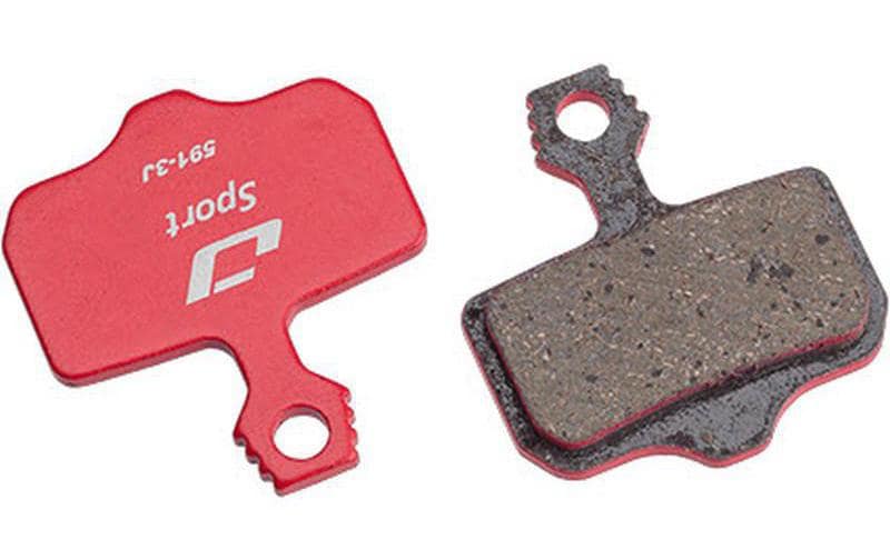 JAGWIRE Bremsbeläge SPORT Disc Brake Pads Rot