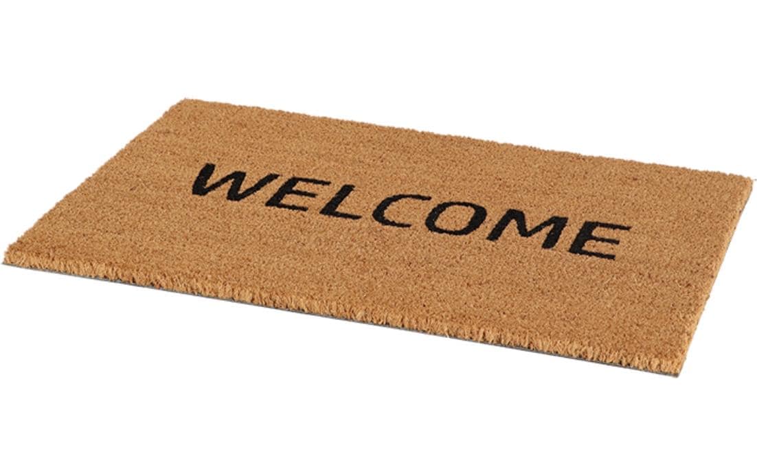 Esschert Design Fussmatte «Welcome» 40 cm x 60 cm