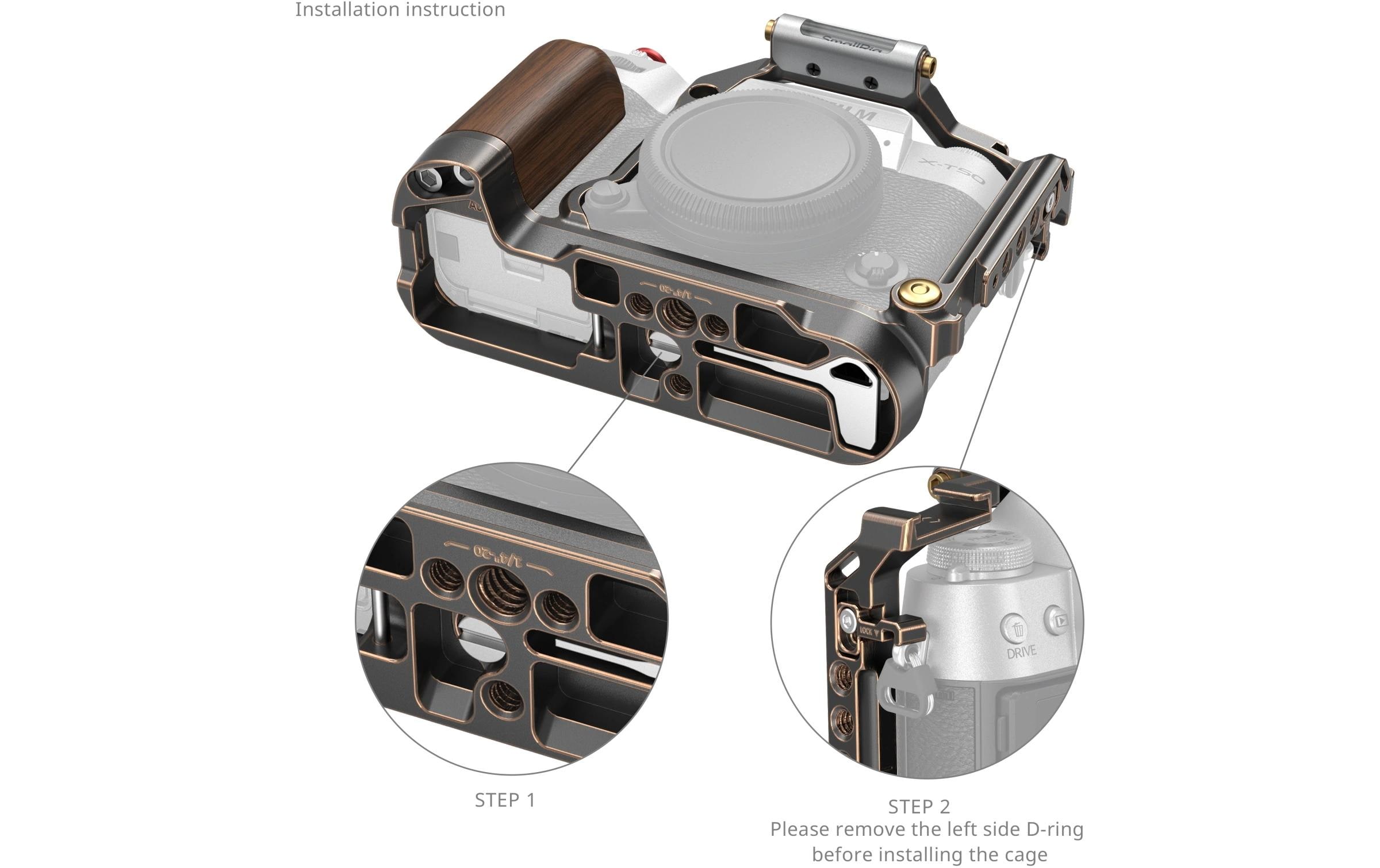 Smallrig «Retro» Käfig für die FUJIFILM X-T50