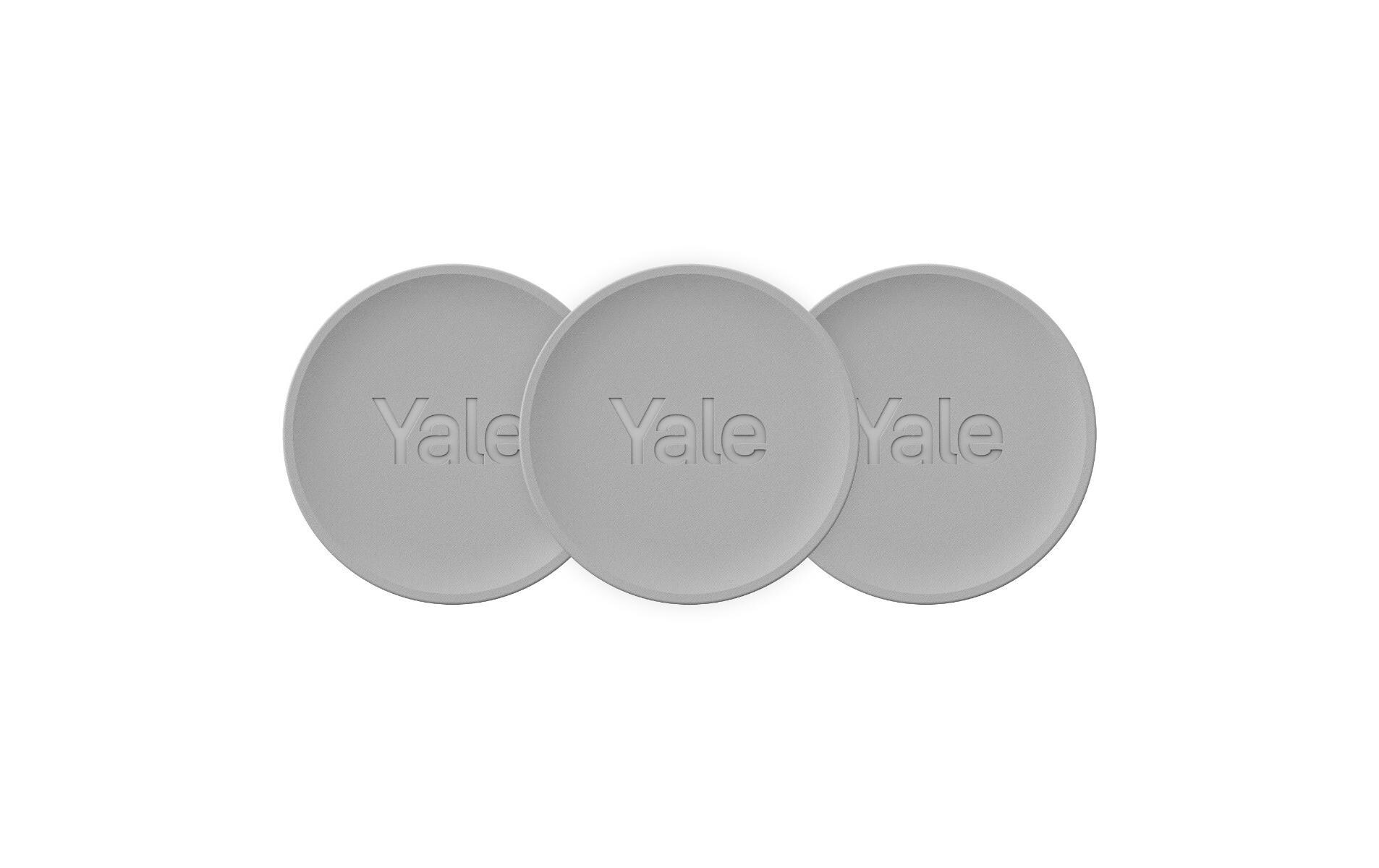 Yale Türsicherung Dot, 3-er Pack, Weiss