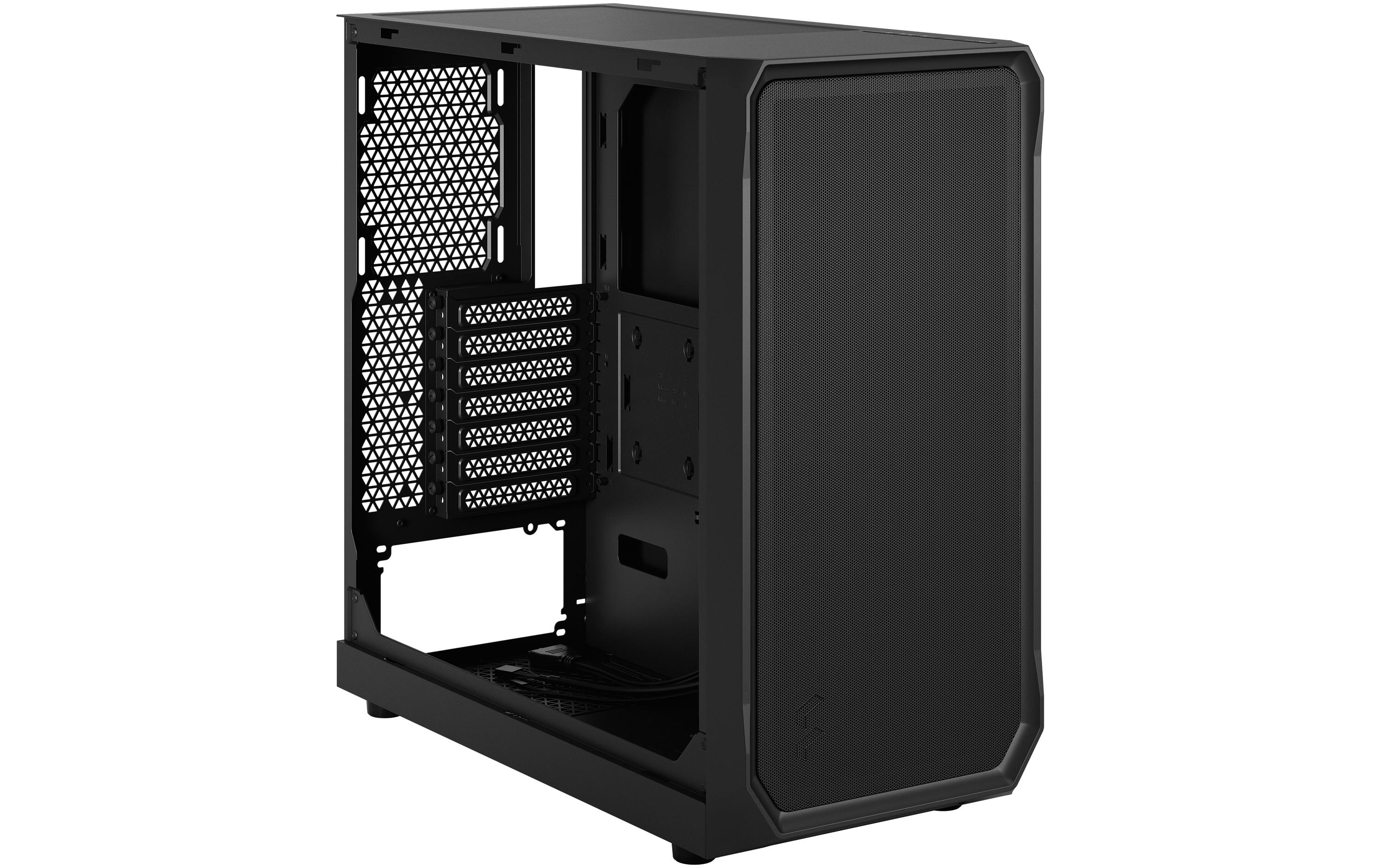 Fractal Design PC-Gehäuse Focus 2 TG Clear Tint Schwarz