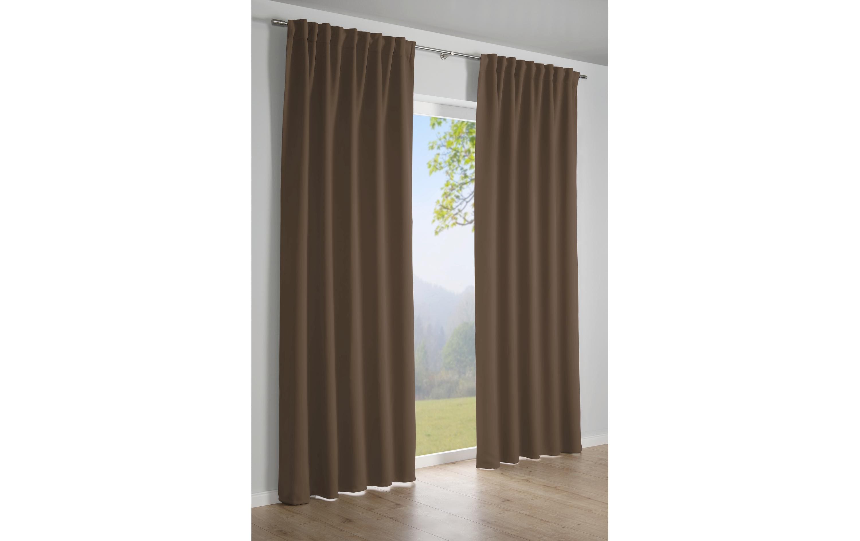 Gardinia Tagvorhang Dimout 140 cm x 245 cm, Taupe